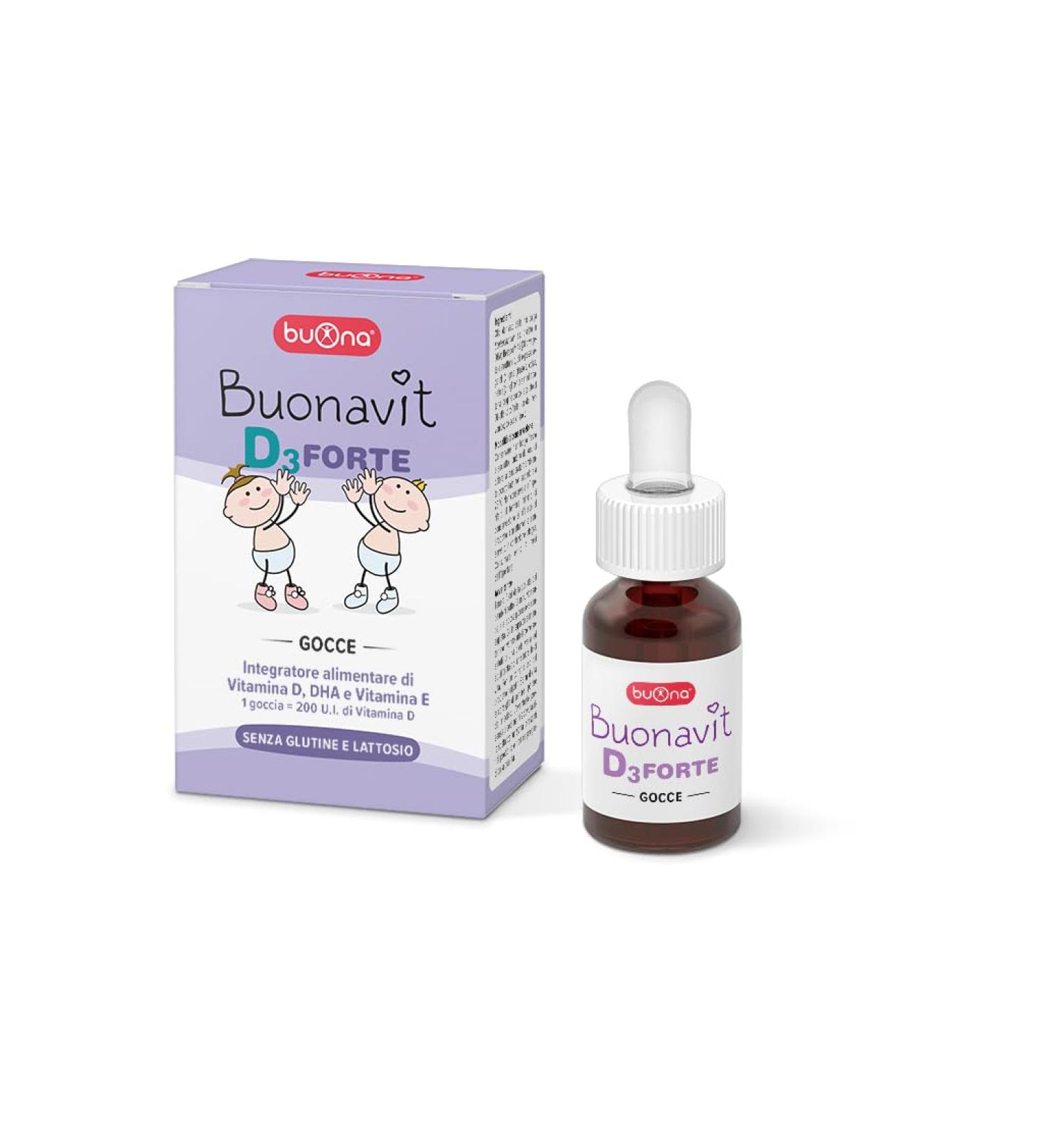 BUONA BUONA 1985484 BUONAVIT D3 FORTE druppels 12 ml