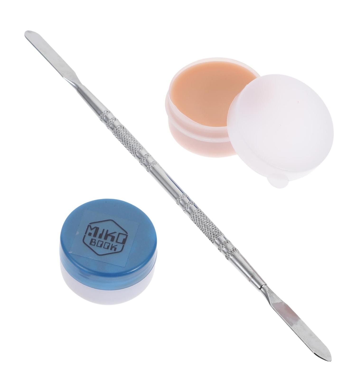 Halloween Scar Cream & Special Effects Makeup Set | Spatula Scab & Blood Modeling Wax | Perfect for Pro/Amateur Use - Buy Online on GoSupps.com