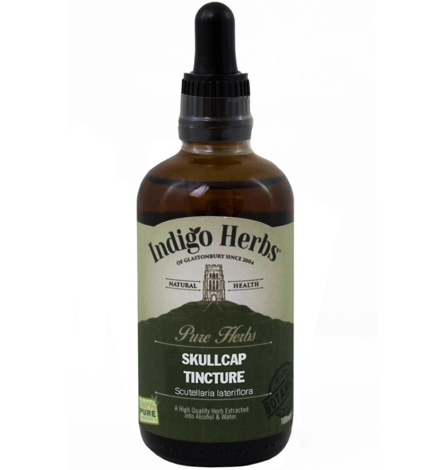 Skullcap Tincture - 100ml (Scutellaria lateriflora) - Pack of 1 - Buy Online on GoSupps.com
