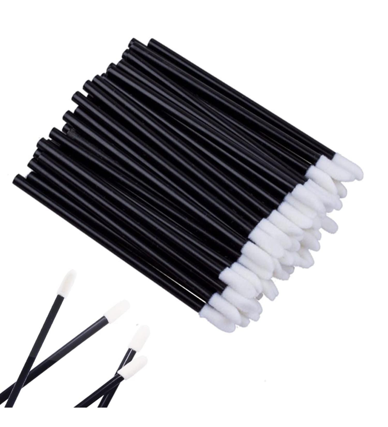 VIVIIHOO 100 Disposable Lip Brushes - Lipstick & Eyebrow Makeup Tool Kit | International Shipping - Buy Online on GoSupps.com