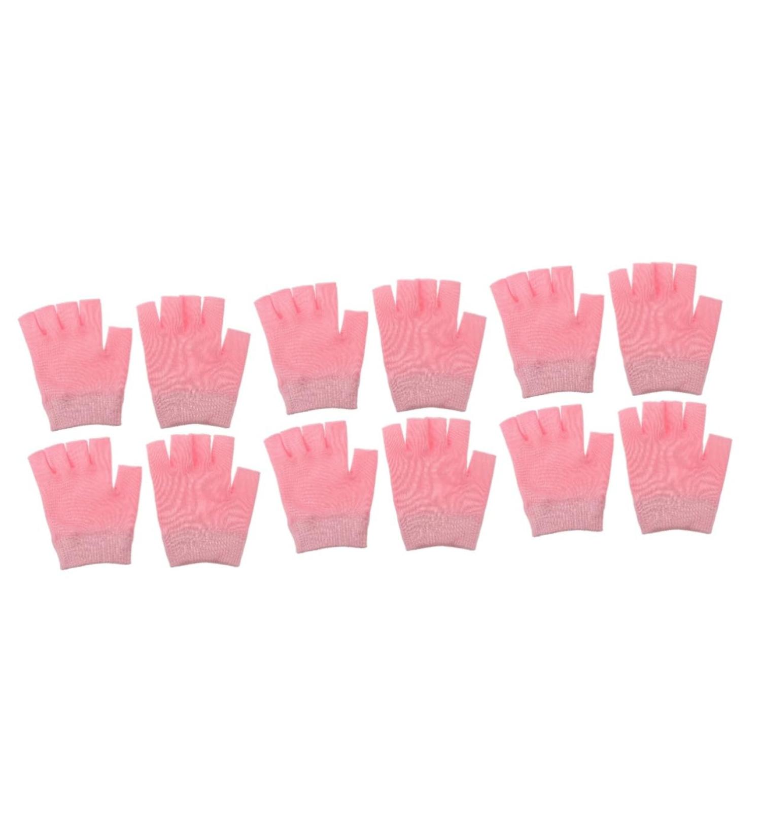 minkissy 6 Pairs Gel Gloves Dry Hand Gloves Essential Oils Gloves Womens Glives Moisture Gloves Sleeping Gloves Spa Gloves Cosmetic Moisturizing Gloves Dry Skin Fingerless Dipping Miss - Buy Online on GoSupps.com