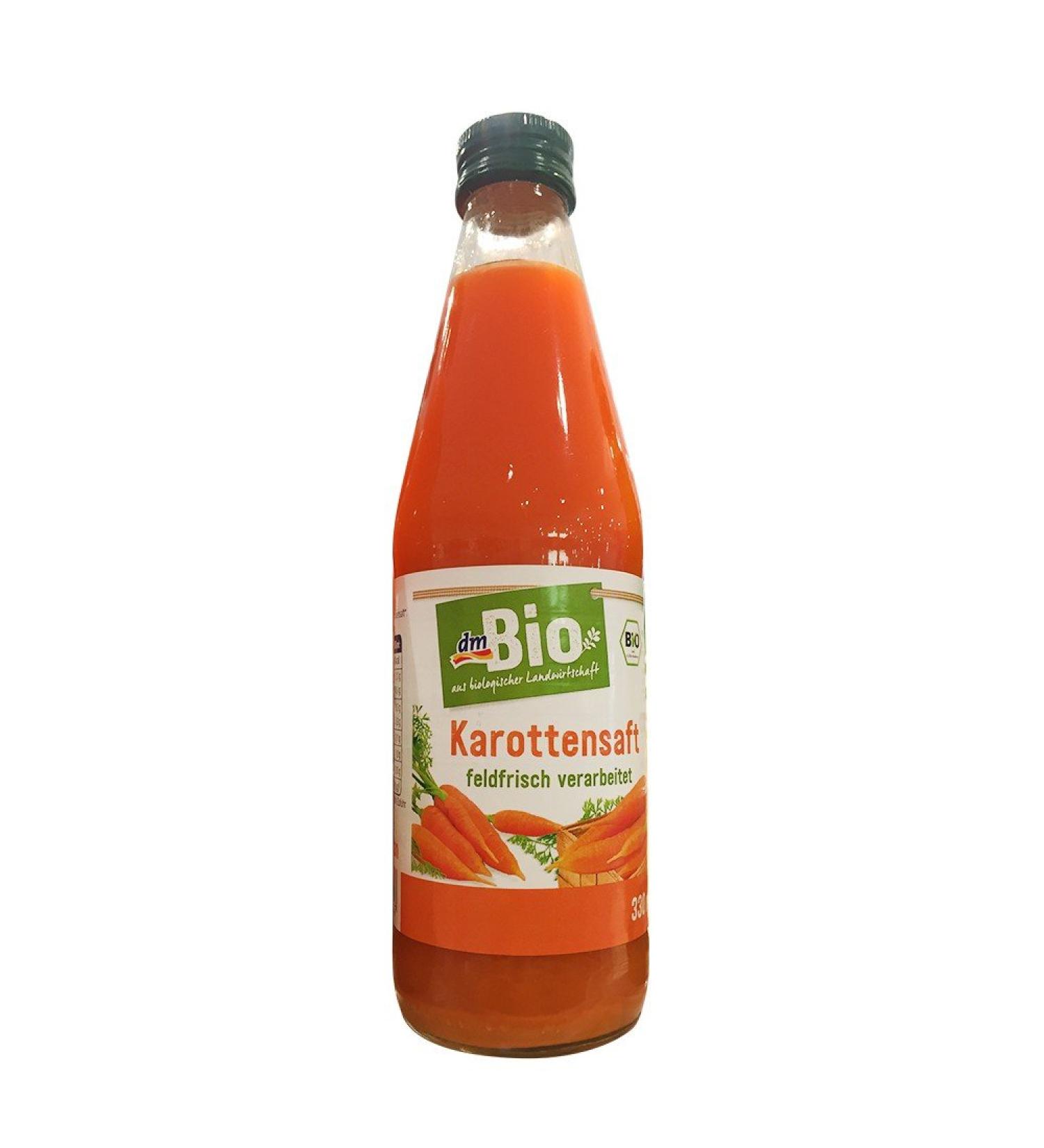 dmBio - Carrot juice - 330 ml