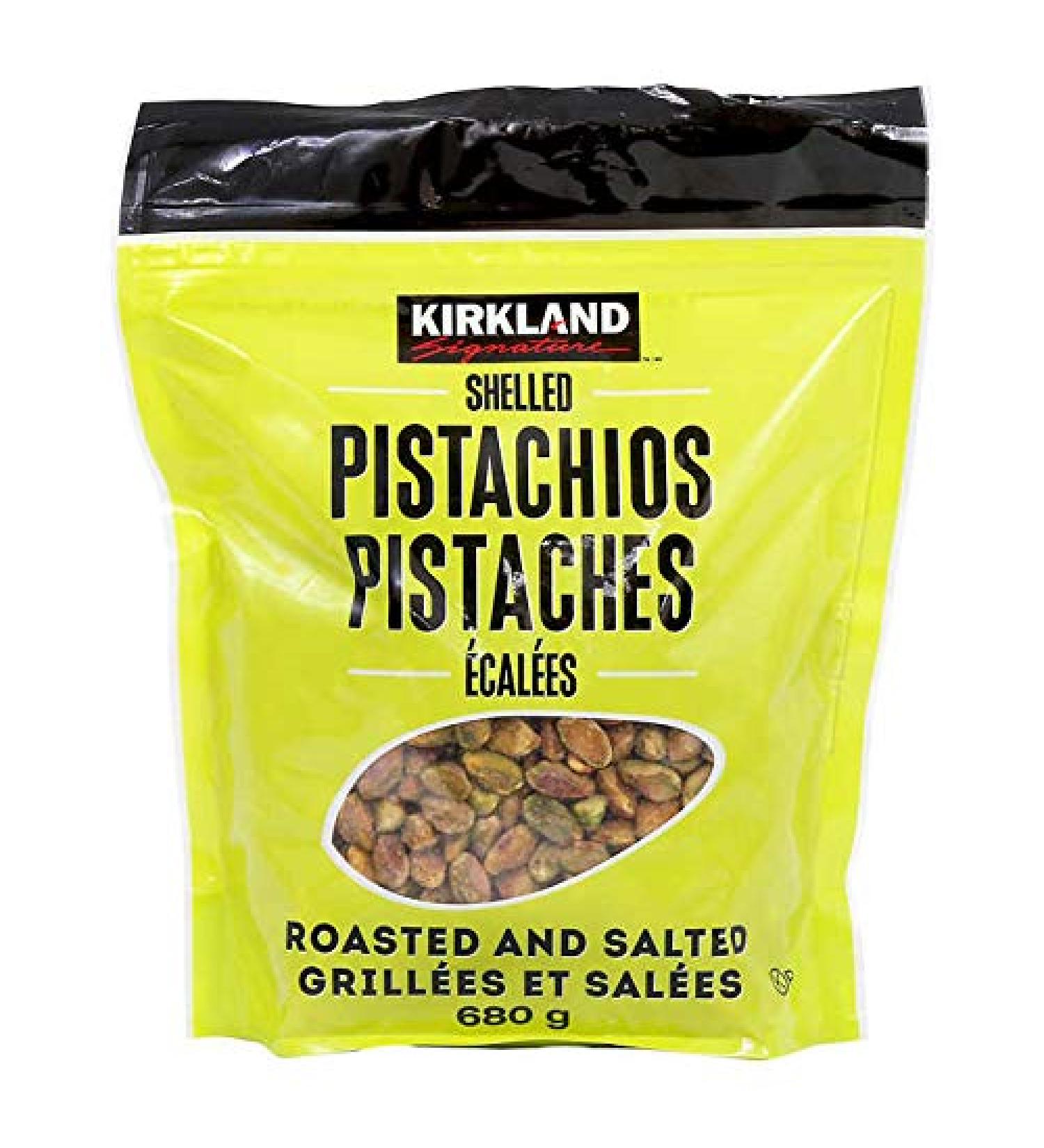 Kirkland Signature Shelled Pistachios 680 g (23.9 oz) - Buy Online on GoSupps.com