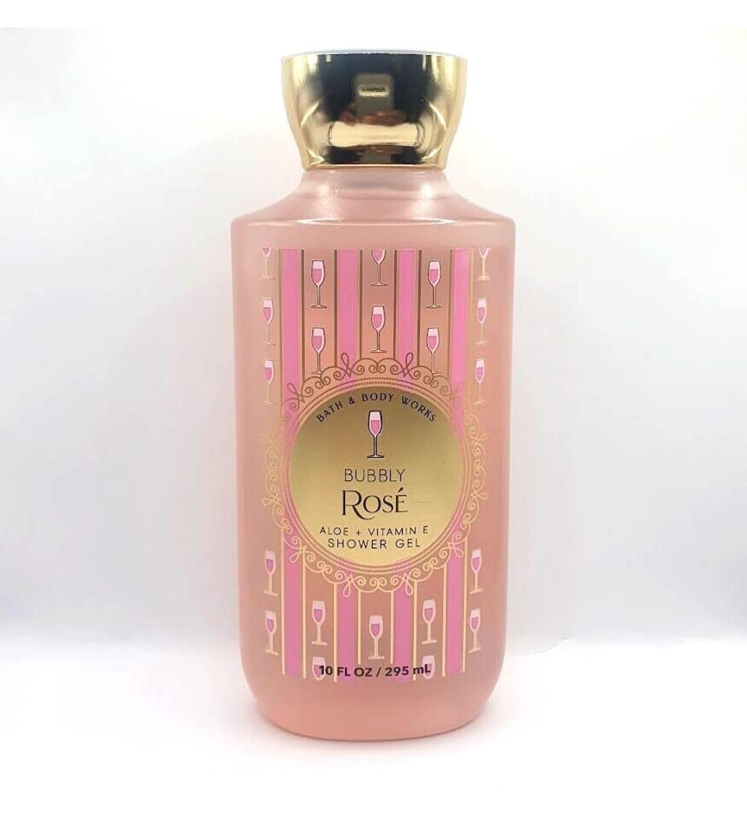 Bubbly Rose Aloe + Vitamin E Shower Gel 10 Fl Oz/ 295 mL