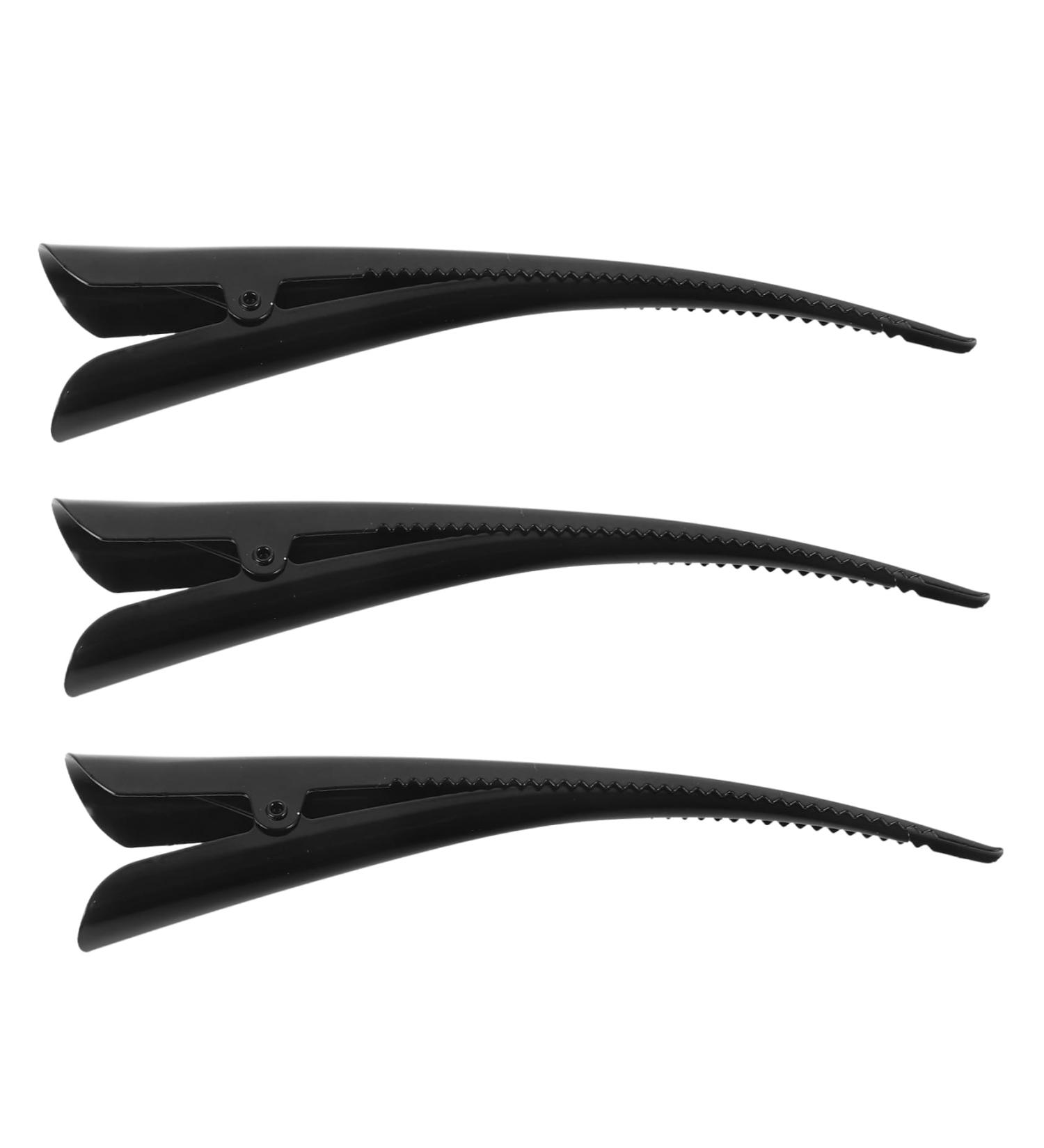 KOMBIUDA Duckbill Metal Hair Clips Set of 3 Crocodile Hair Pins Ideal Hair Accessories for Girls Beak Hair Clip Small and Practical Perfect for Hairstyles without Wrinkles and - Buy Online on GoSupps.com