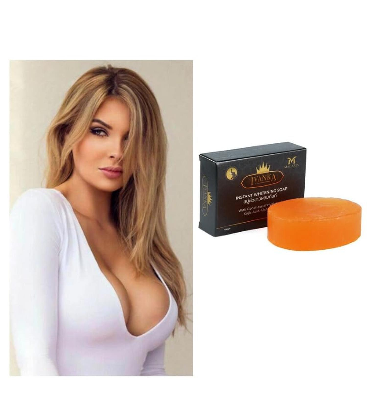  MACARIA Ivanka Instant Whitening Soap Kojic Acid Skin Body Whitening Soap - Buy Online on GoSupps.com