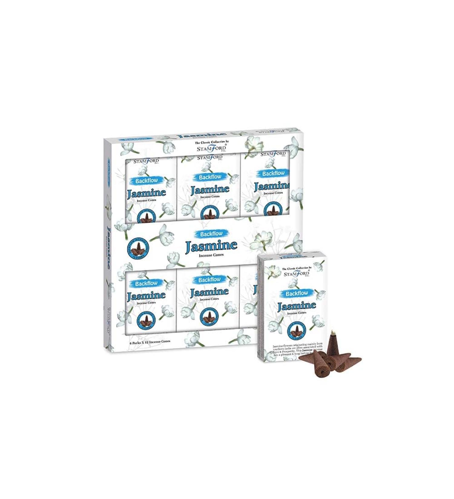 Backflow Cones Jasmine 6 Packs