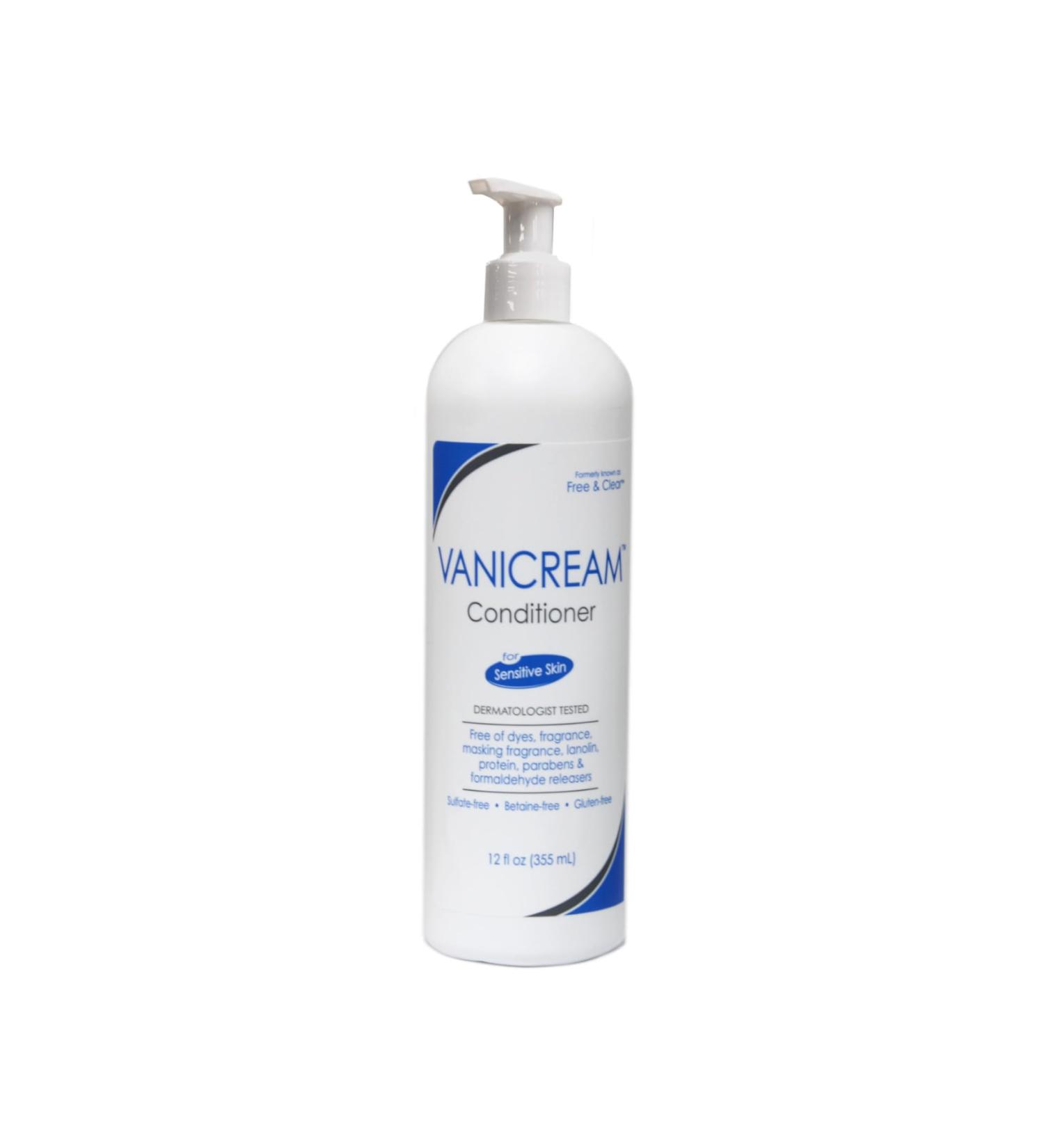 Free & Clear Hair Conditioner for Sensitive Skin - 12 Fl Oz | Sulfate-Free & Gentle Care - Buy Online on GoSupps.com