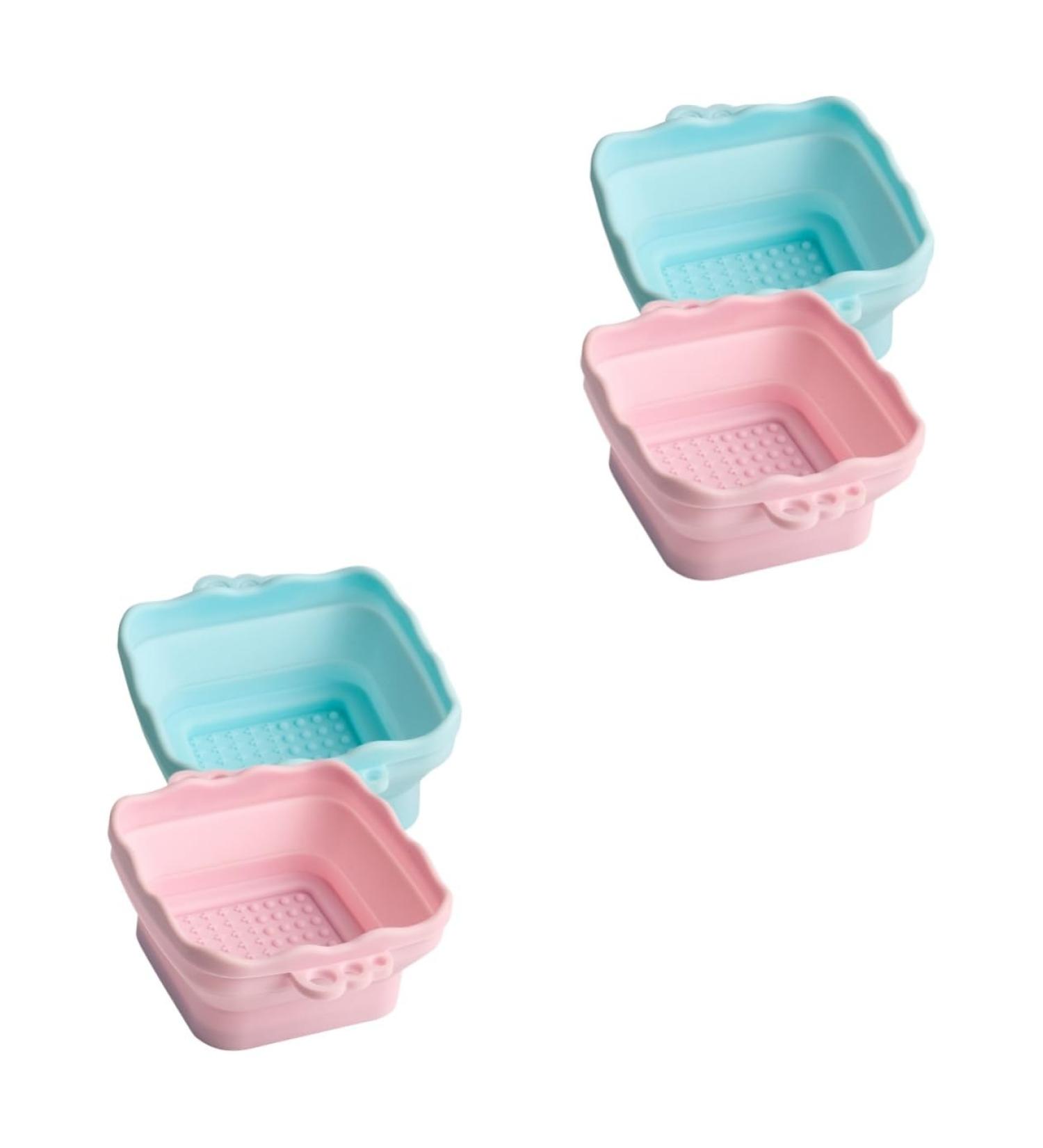 Set of 4 Makeup Brush Cleaners Makeup Tool Cleaning Accessories Silicone Brush Cleaner Tool Brush Cleaning Mat for Makeup Makeup Brush Washer Easy Cleaning Pad - Buy Online on GoSupps.com