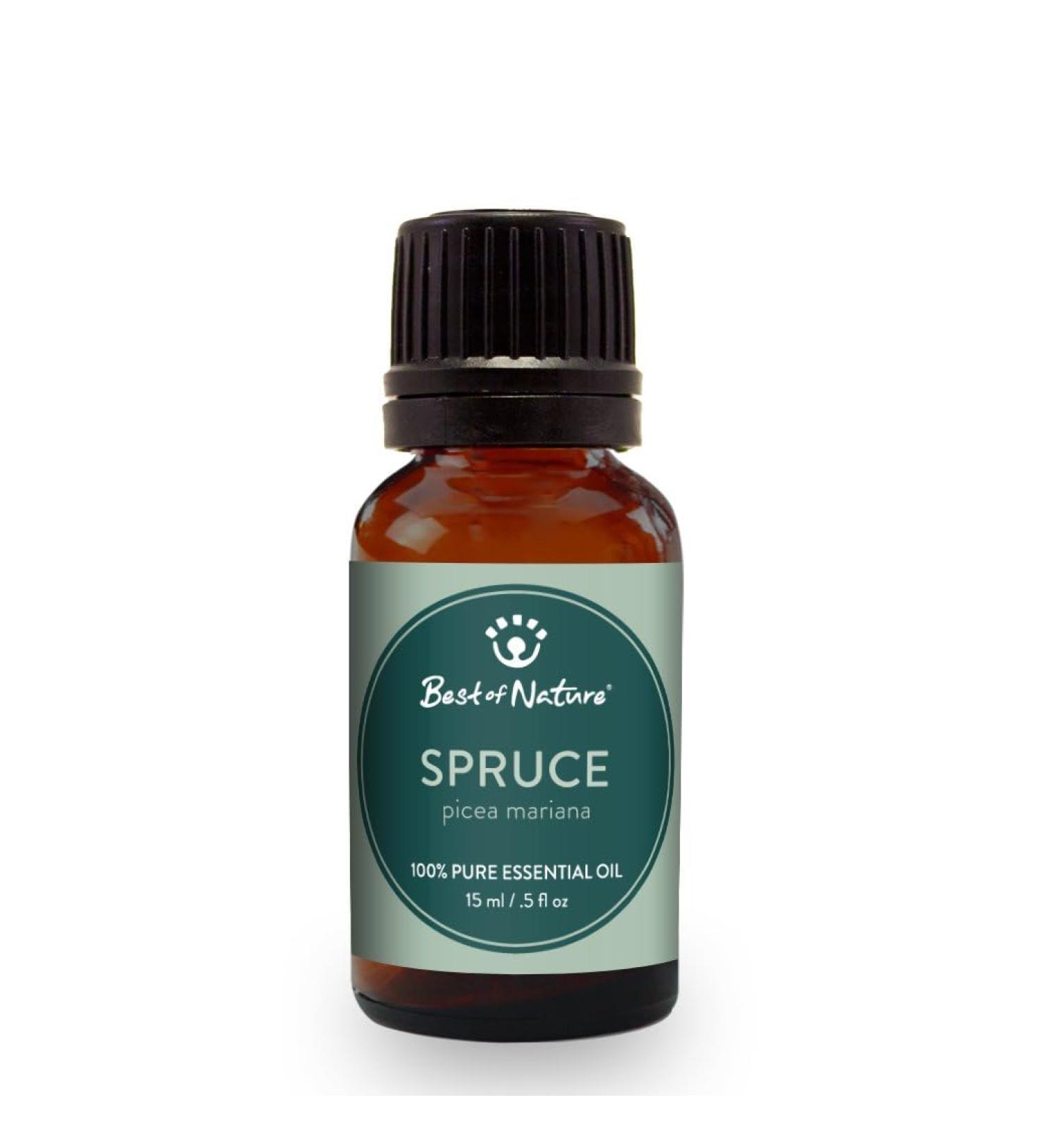 Best of Nature 100% Pure Spruce Essential Oil (0.5 oz)