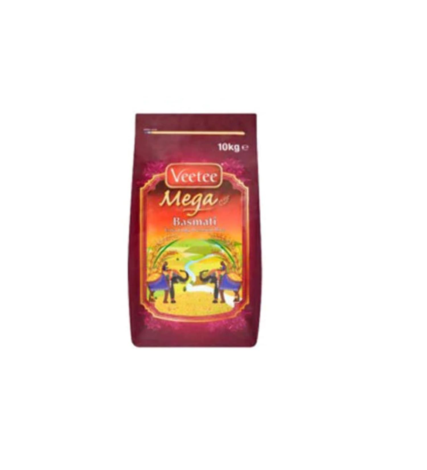 MASVeetee Mega Long Basmati Rice 10kg-Fd