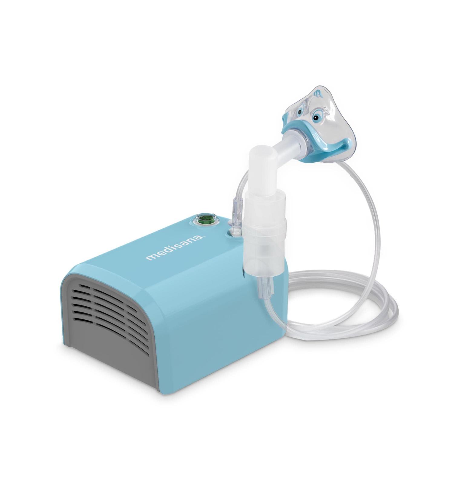 Medisana 155 Inhaler - Compressor Nebulizer for Adults & Children | Asthma & Cold Relief with Accessories - Buy Online on GoSupps.com