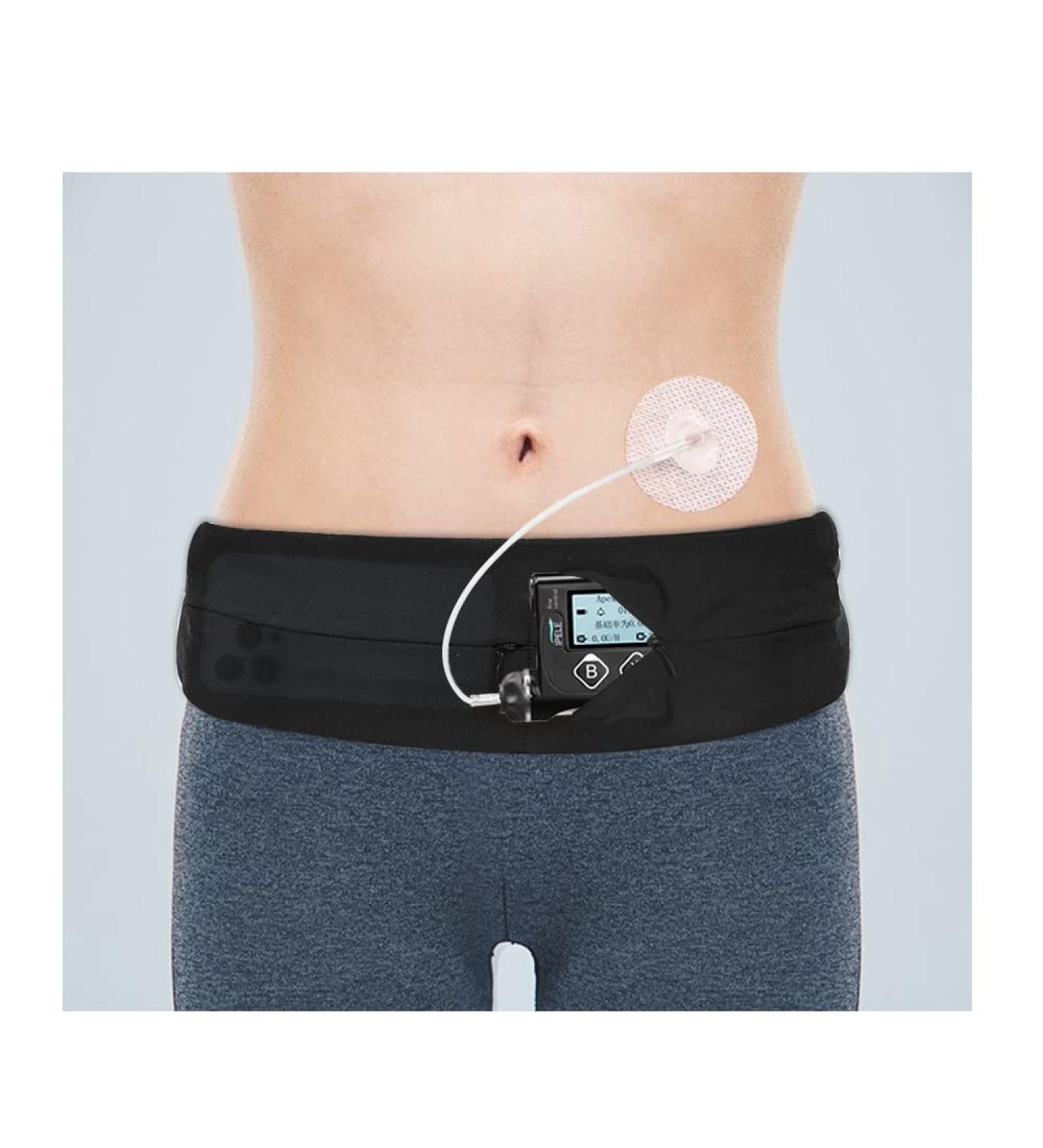 Insulin Pump Belt Diabetic Waist Pouch - Adjustable Holder for Men and Women | T1D Medical Accessories - Buy Online on GoSupps.com