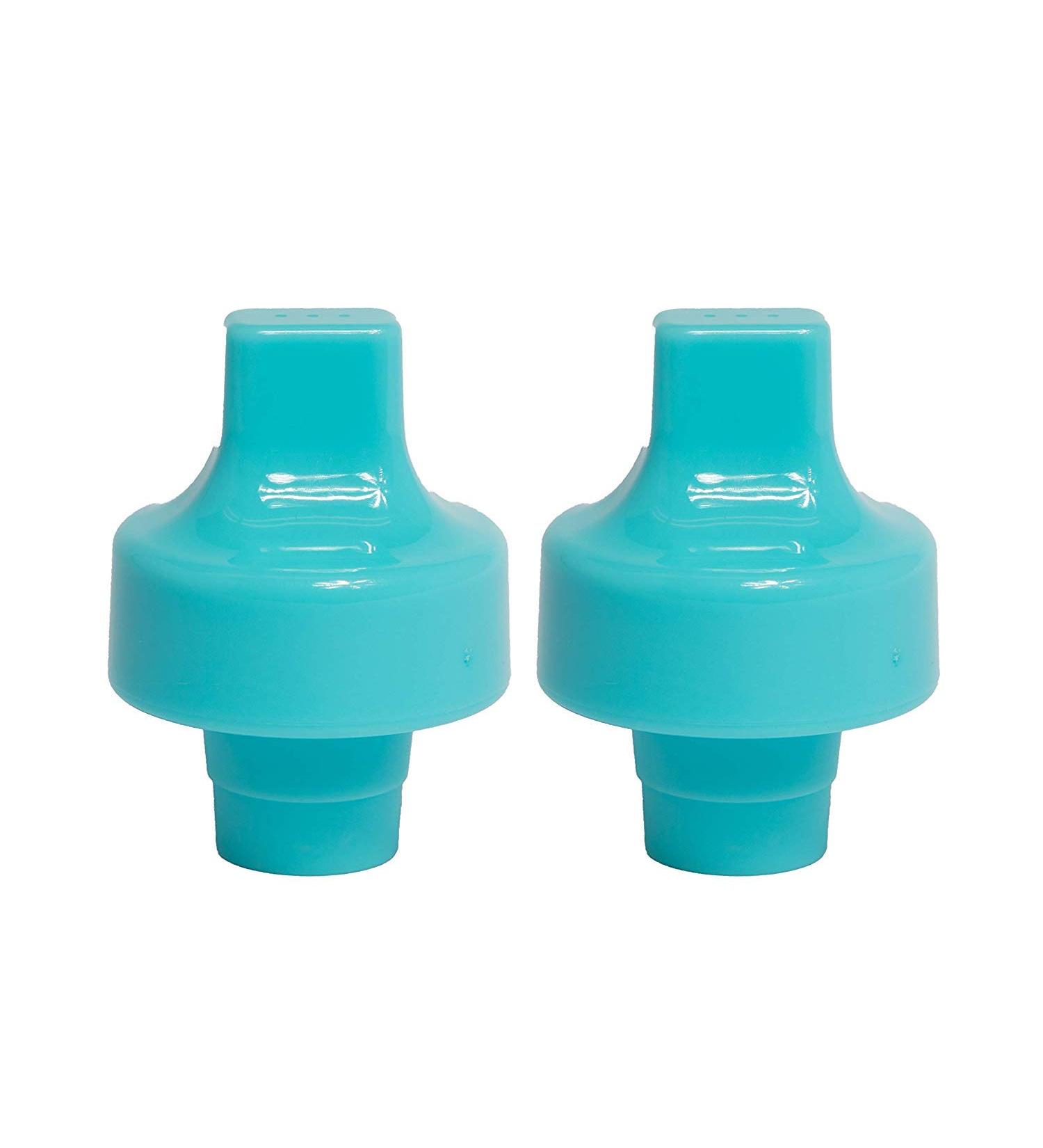 Blue Sippy Top Kid Universal Bottle Adapter - 2-Pack - Buy Online on GoSupps.com