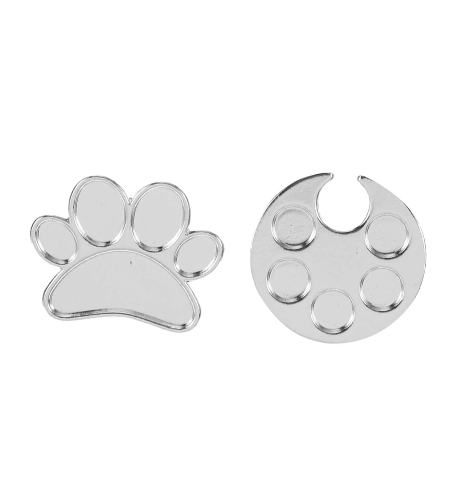 Lot de 2 Palettes de Bagues pour Nail Art Assiettes Rondes et Pied de Pouce Plateau de M lange pour Vernis Ongles et Pigments Accessoires Professionnels et Personnels - Buy Online on GoSupps.com
