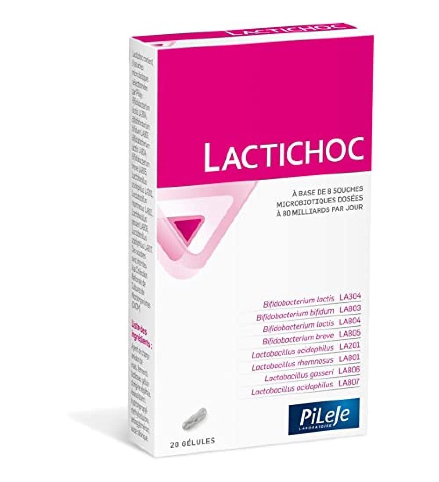 PILEJE Pileje Lactichoc Pack of 20 capsules