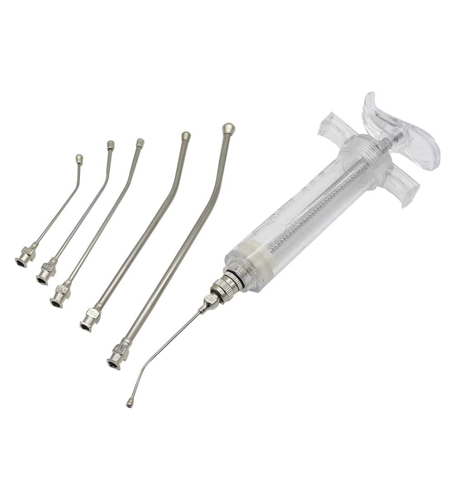 Adhere To Fly 50 ml Syringe with 6 Pieces Harvest Tubes Baby Bird Cockatiel Budgie Parrot Pet Hand Rearing Feeding Syringes (50 ml) - Buy Online on GoSupps.com