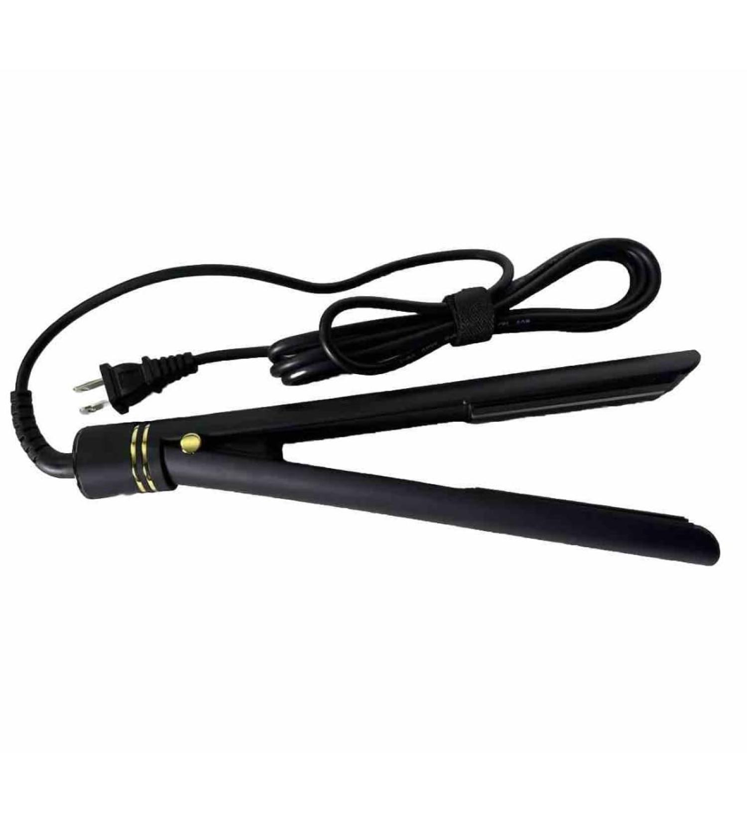Nuran Beauty 2-in-1 Hair Styler Straightener & Curler - Black | International Shipping Available - Buy Online on GoSupps.com