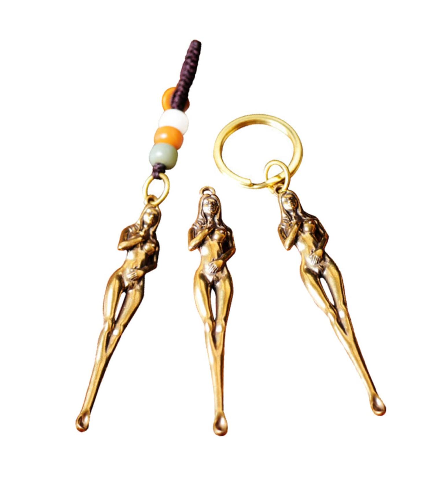 STOBAZA 3pcs Brass Ear Pick Auto Tools Ears Cleaner Keychain Set - Buy Online on GoSupps.com