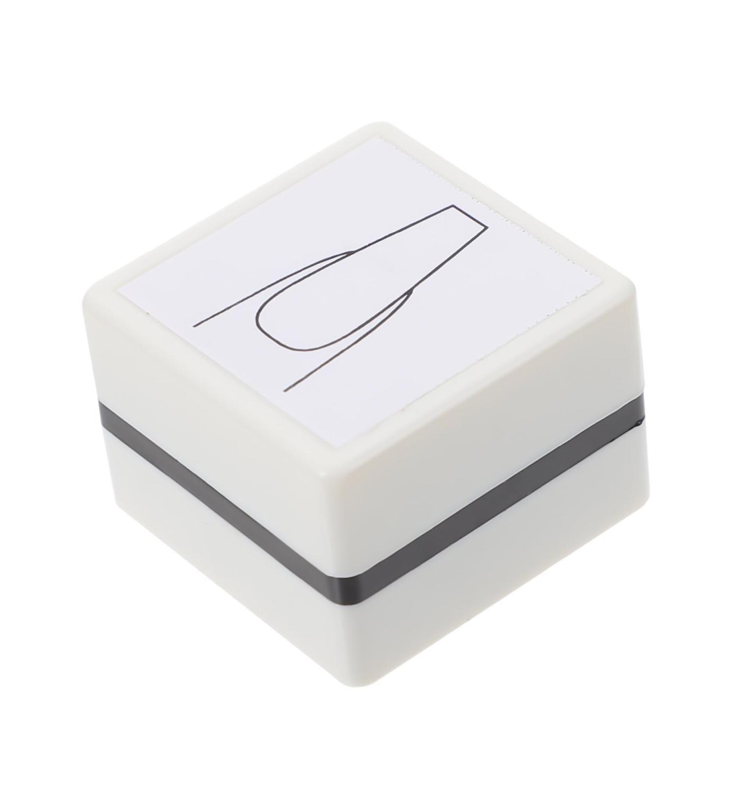 Ipetboom Nail Practice Stamp Female Manicure Practice Tool Nail Art Salon Practice Supply Manicure Accessory Painting Practicing Stamper Manicure Stamper Compact Stamper Plastic Mold White 3.6x3.6cm White - Buy Online on GoSupps.com