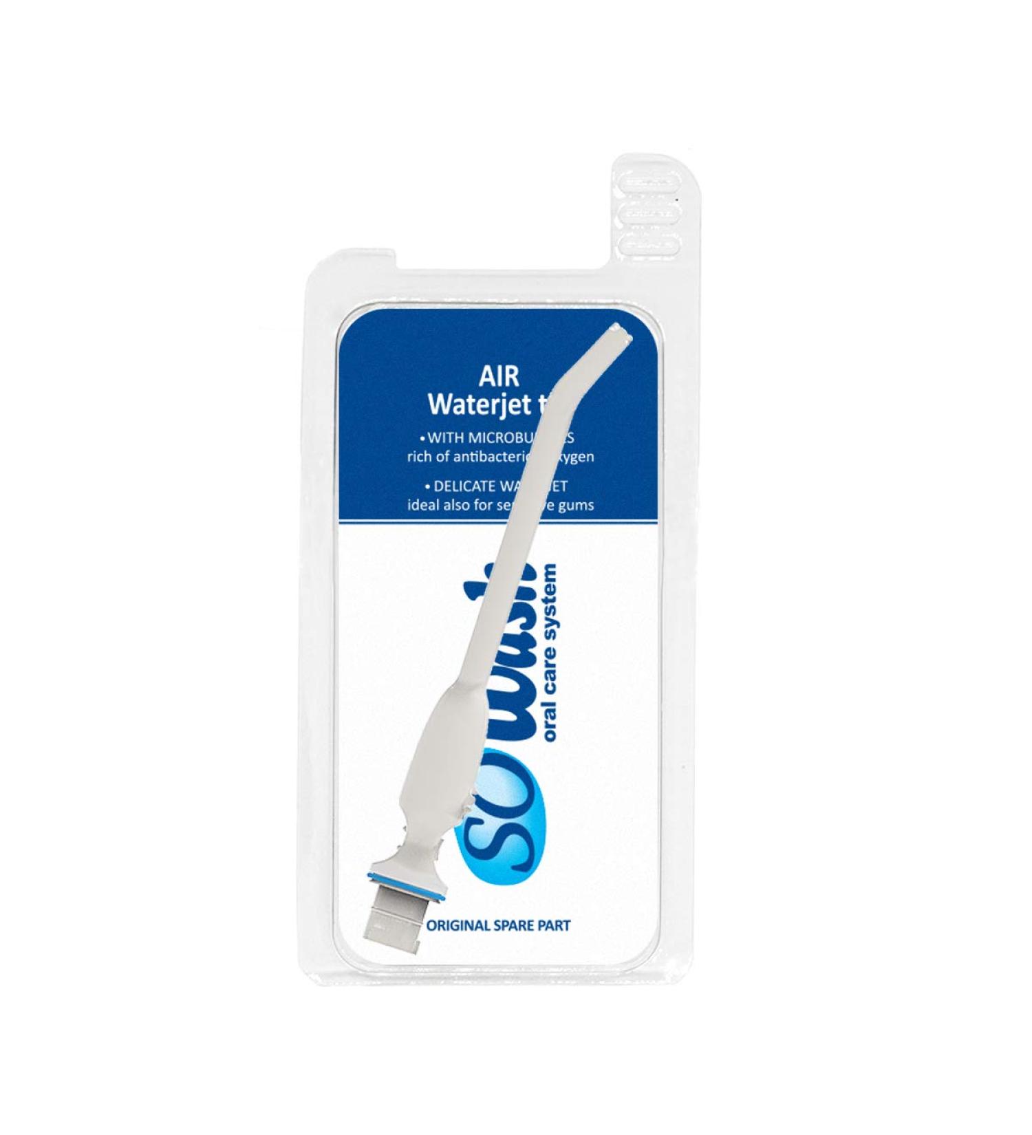 SoWash Air Tip | Microbubble Water Jet | Dental Water Flosser Refill | Italian Quality Oral Irrigator Accessory - Buy Online on GoSupps.com