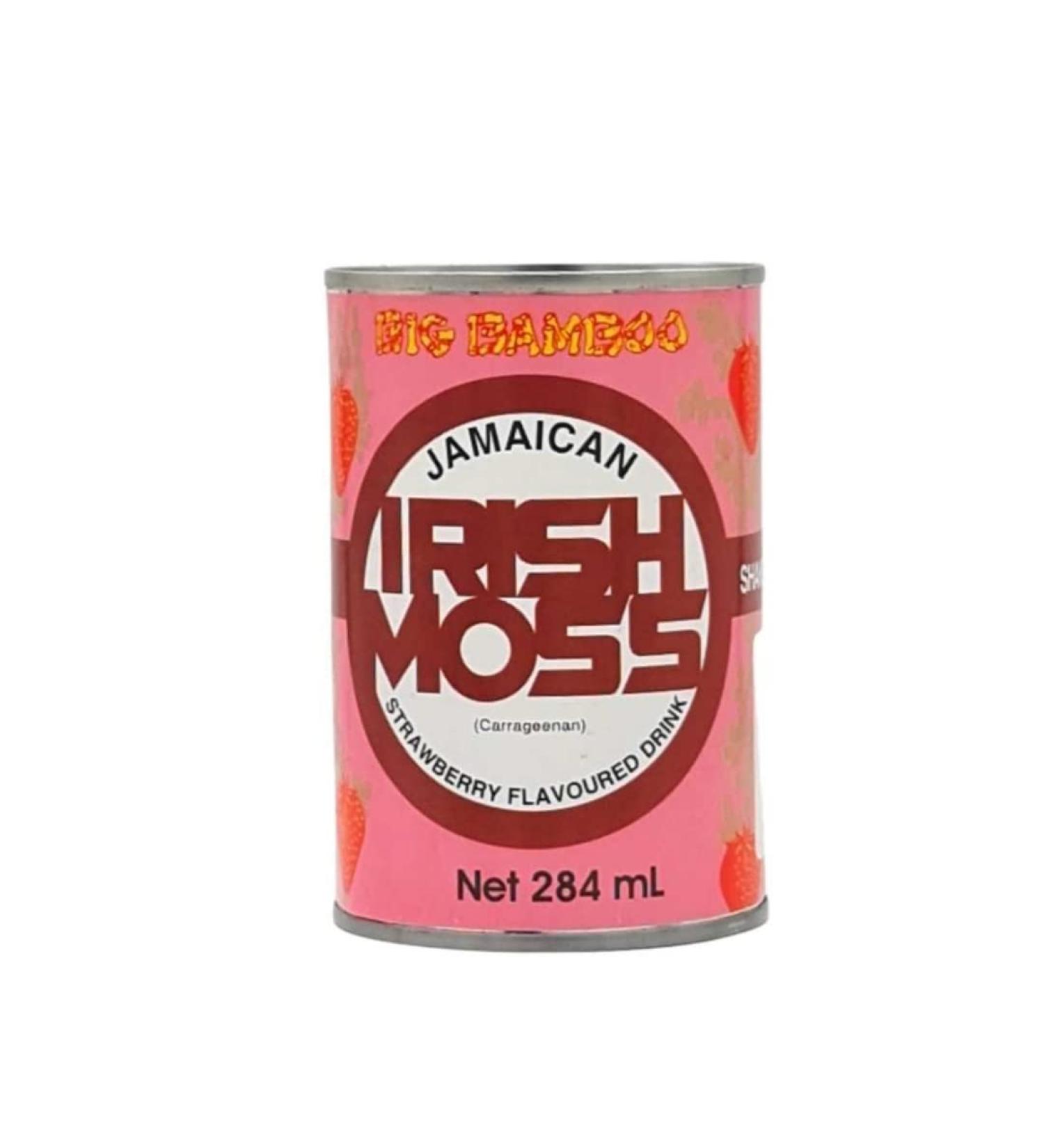 2 x Big Bamboo Irish Moss Strawberry 12x284ml
