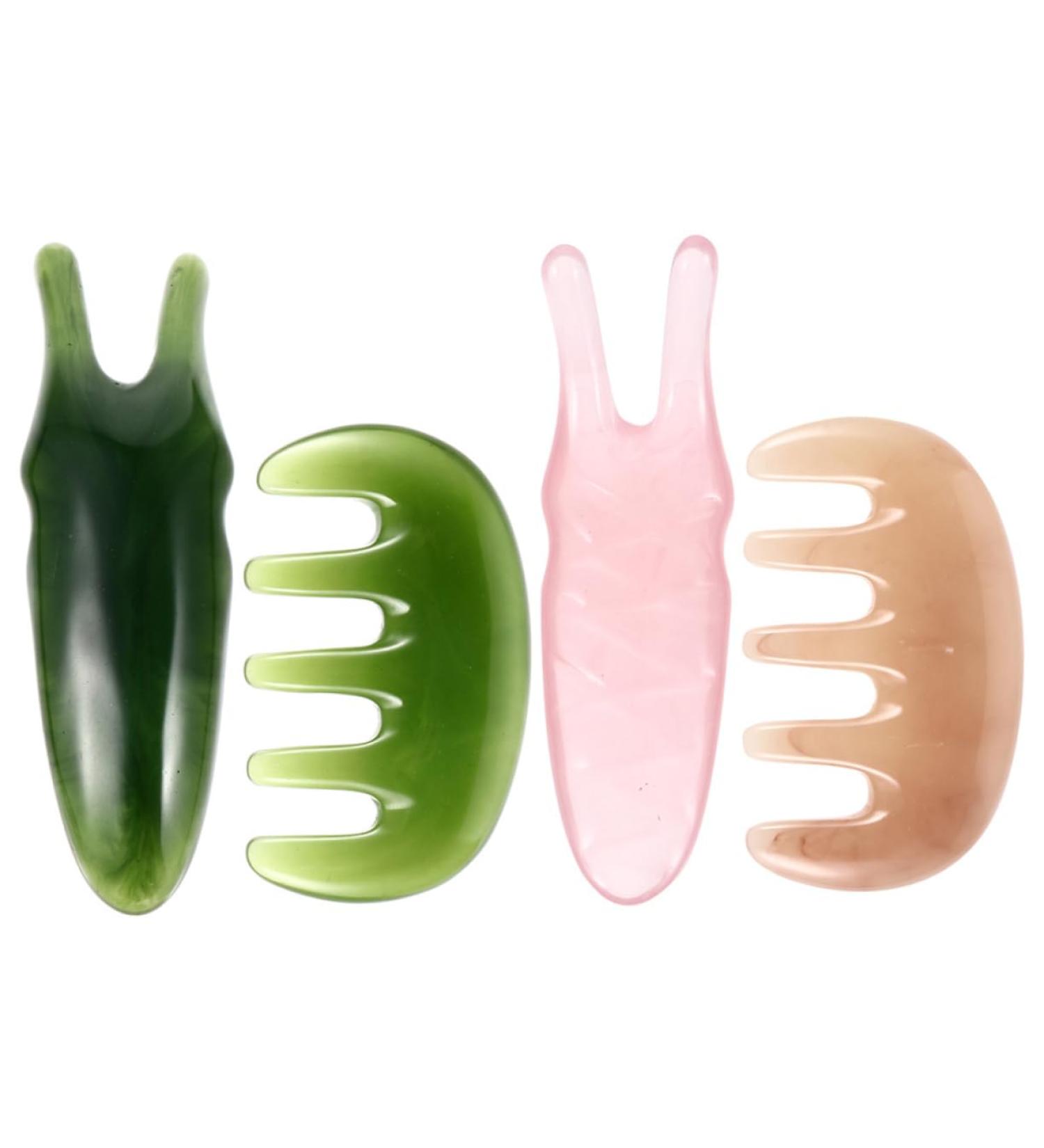 Plafope 1 Set Face Massage Device Tools - Rechargeable Skin Care & Eye Massager for Home Salon Use | Guasha & Hair Kamm for Women - Buy Online on GoSupps.com