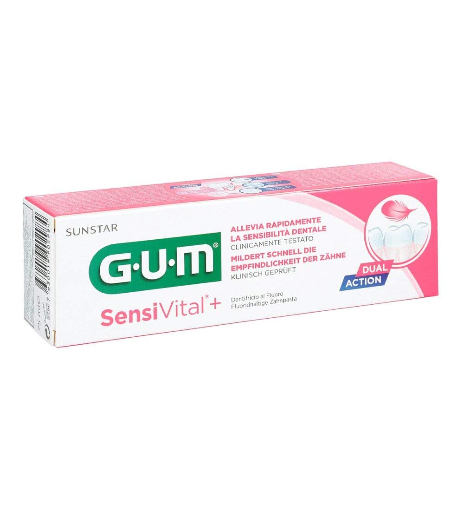 Gum Sensivital+ Toothpaste | Best Relief for Sensitive Teeth - Buy Online Internationally - Buy Online on GoSupps.com