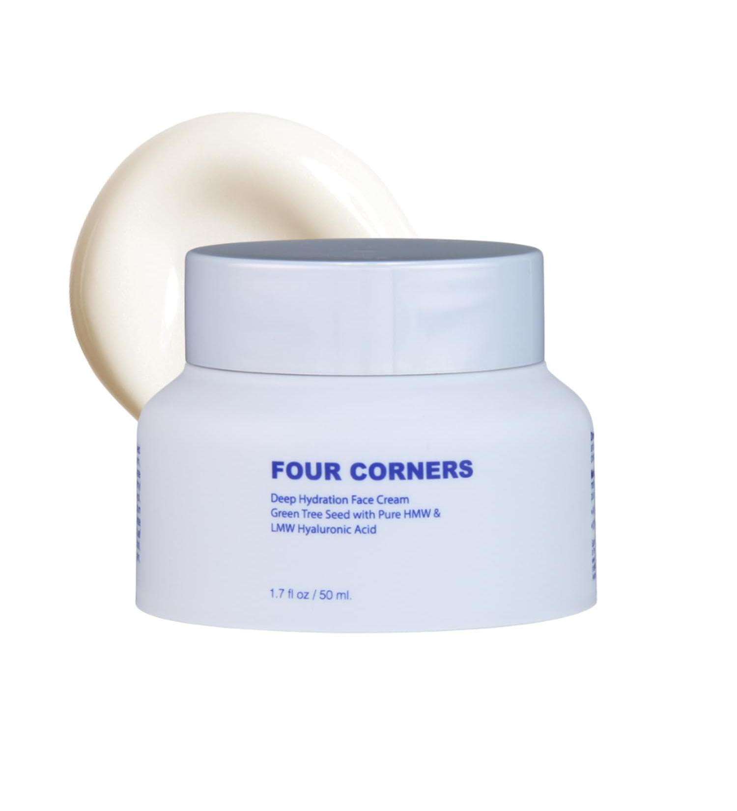 Buy Deep Hydration Face Cream with Green Tea Seed & Pure HMW/LMW Hyaluronic Acid - International Shipping Available - Buy Online on GoSupps.com