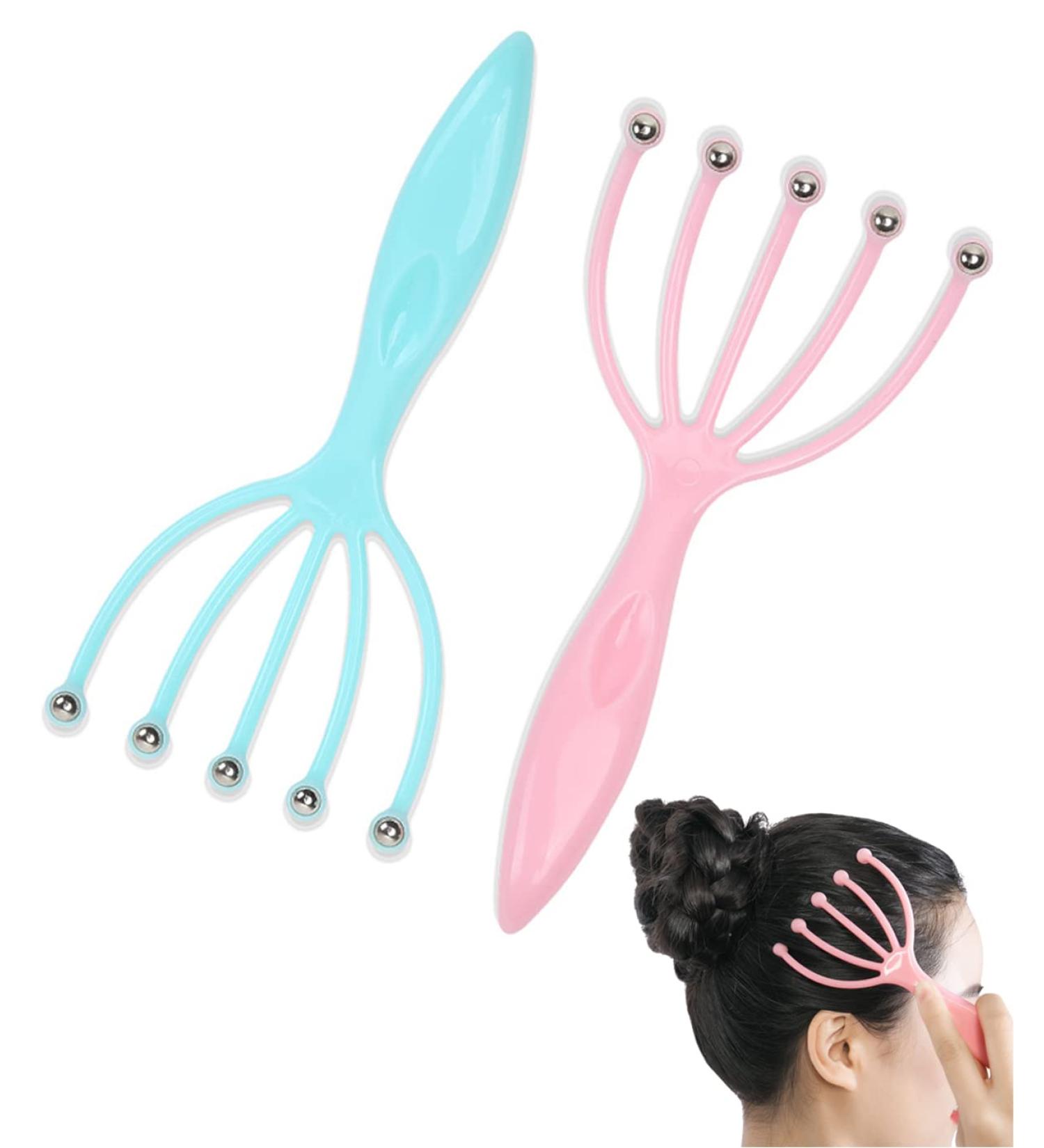 DNMH 4-Piece Head Massager Set | Relaxing Head Crawler & Massage Spider for Ultimate Relaxation & Health - Buy Online on GoSupps.com