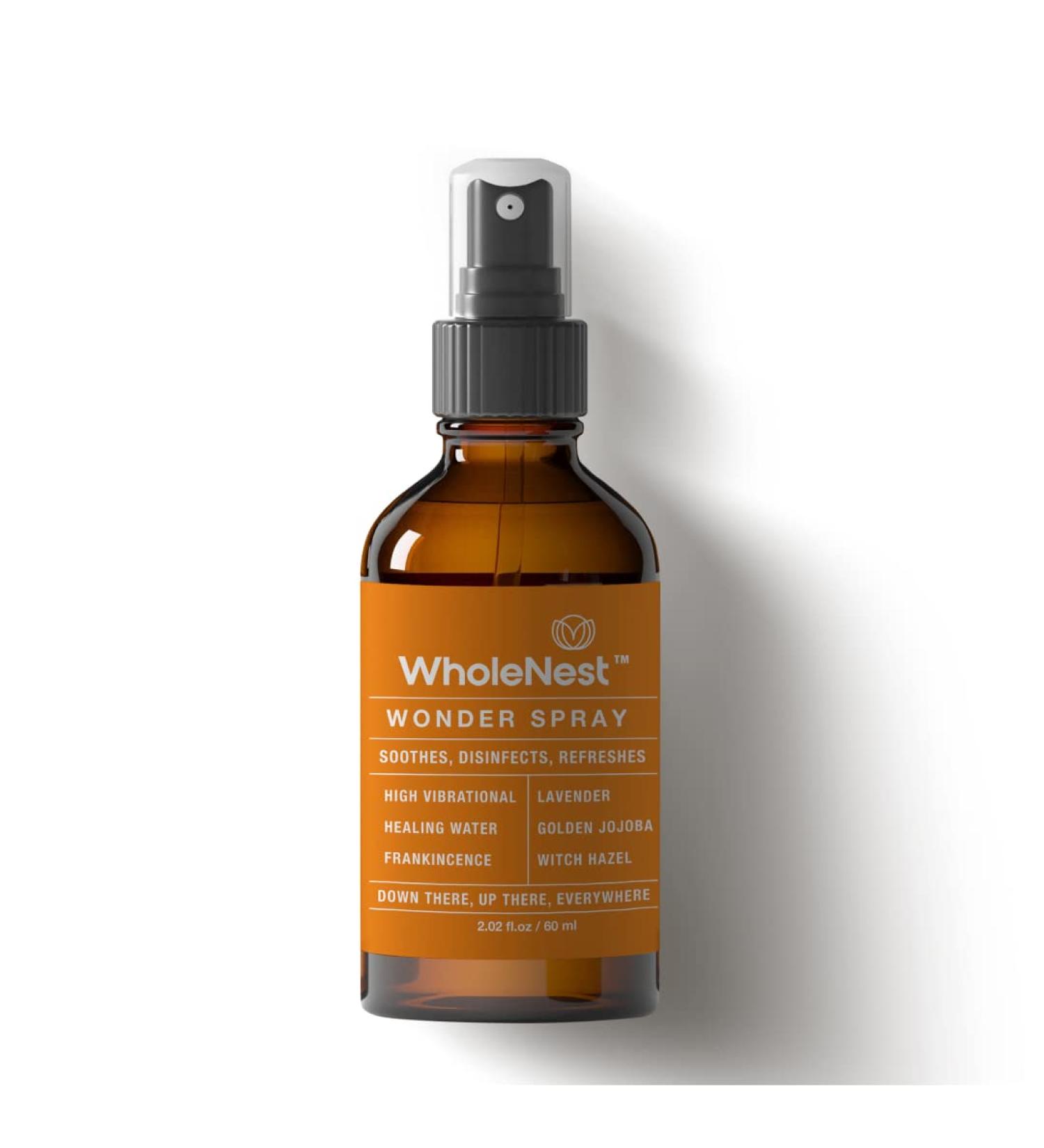 Wonder Spray Postpartum Essentials | All-Natural Perineal Spray for After Birth Pain & Recovery - Witch Hazel Frankincense Lavender - Buy Online on GoSupps.com