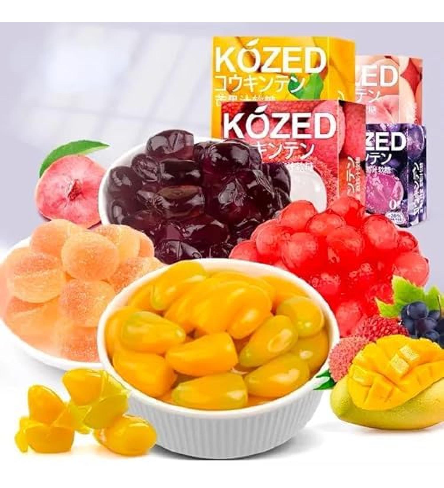 White Peach Peelable Sugar70g/box 50% Juice Content gummy candy mango grape Litchi sugar soft candy Toffee Assorted Fruit Flavor Candy Asian Snacks Gift (White Peach 1 box) White Peach 1 box - Buy Online on GoSupps.com