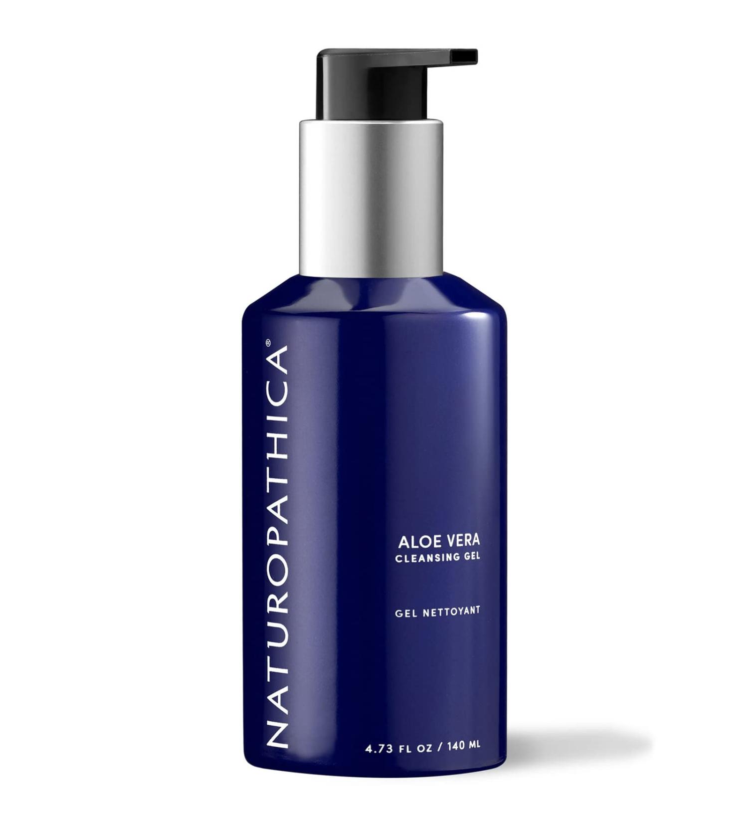 Naturopathica Aloe Cleansing Gel - Gentle Facial Cleanser with Aloe Vera, Lavender & Coconut Oil - Vegan - Made in USA - 5 oz - Buy Online on GoSupps.com