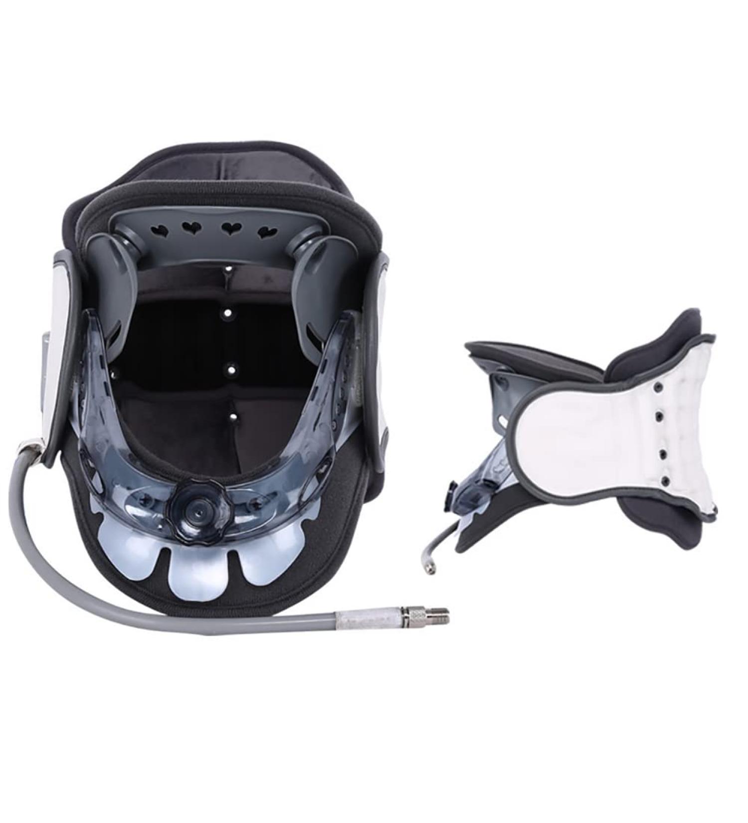Buy Badez Inflatable Naked Cervical Traction Device - 6 Adjustable Levels for Multidirectional Stretching & Relief - Buy Online on GoSupps.com