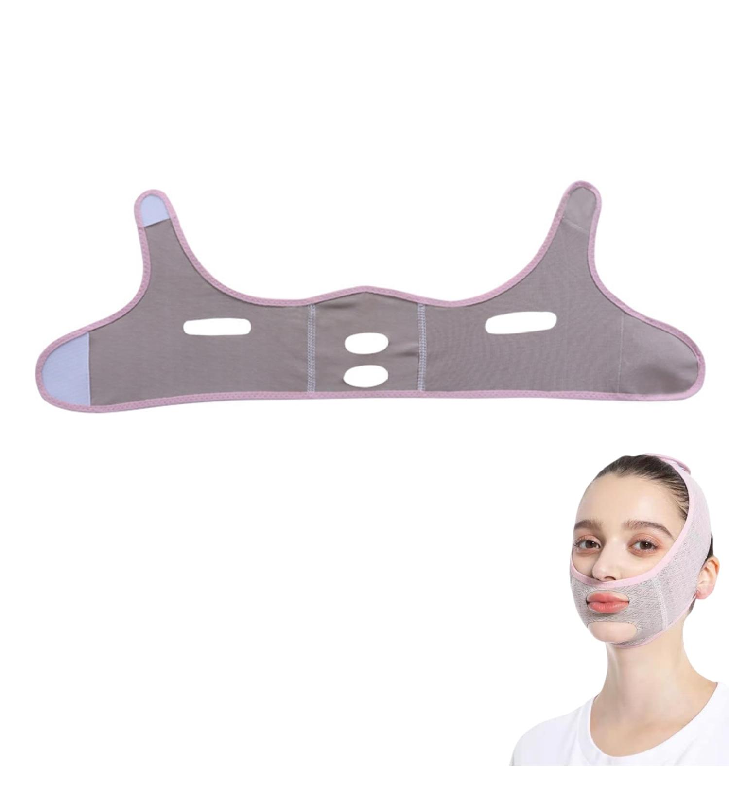 Beauty Face Sculpting V Face Slimming Belt Facial Cheek Bandage Firm Lifting Band Anti-Wrinkle Facial Slimming Strap - Buy Online on GoSupps.com
