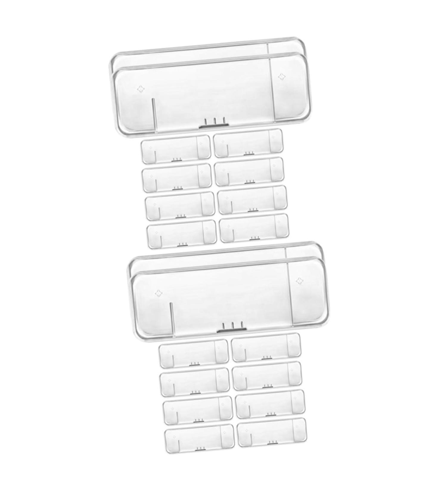 MAGICLULU 20pcs Razor Storage Box | Portable Manual Travel Case | Plastic Organizer for Easy Storage | Ideal for International Shipping - Buy Online on GoSupps.com