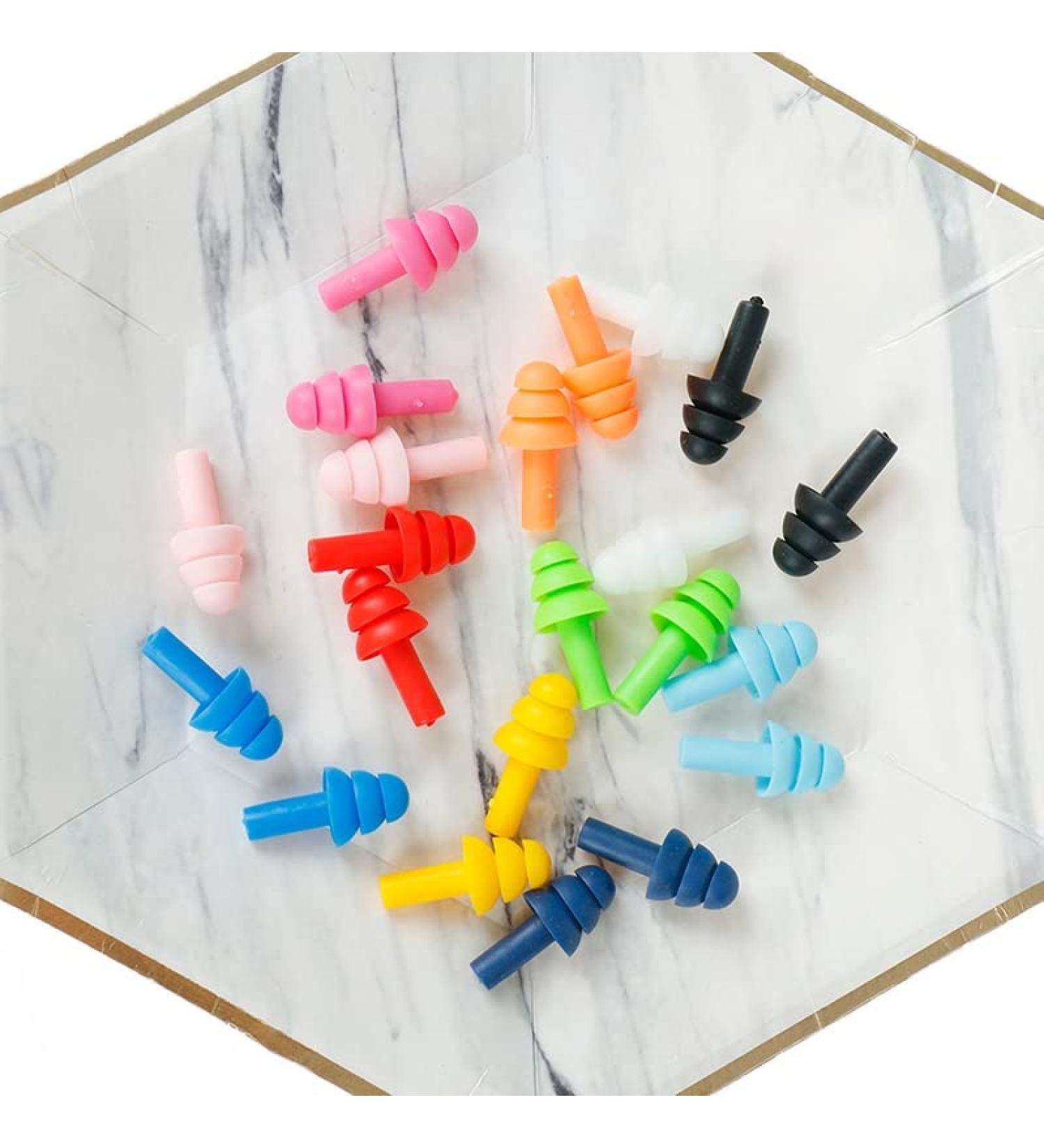 Sleep earplugs 6 Pairs Silicone Ear Plugs Sound Insulation Ear Protector Anti Noise Snore Comfortable Sleeping Earplugs for Noise Reduction (Color : Black) (Color : Geel) (Color : Oranje) - Buy Online on GoSupps.com