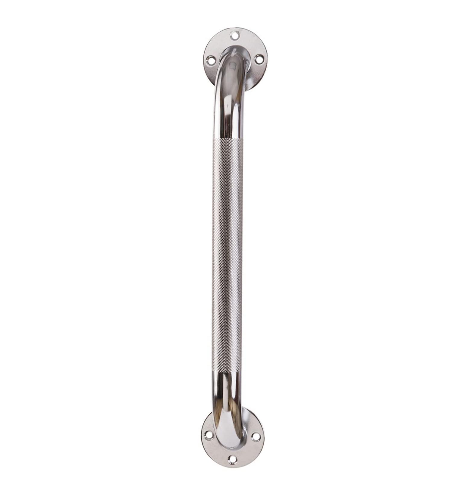 DMI Textured Grab Bars  Shower Toilet Tub Rail for Handicap & Elderly  Perfect for Bathroom Safety  Rust-Resistant Steel  Silver  Chrome  24"  FSA & HSA Eligible 24 Inch - Buy Online on GoSupps.com