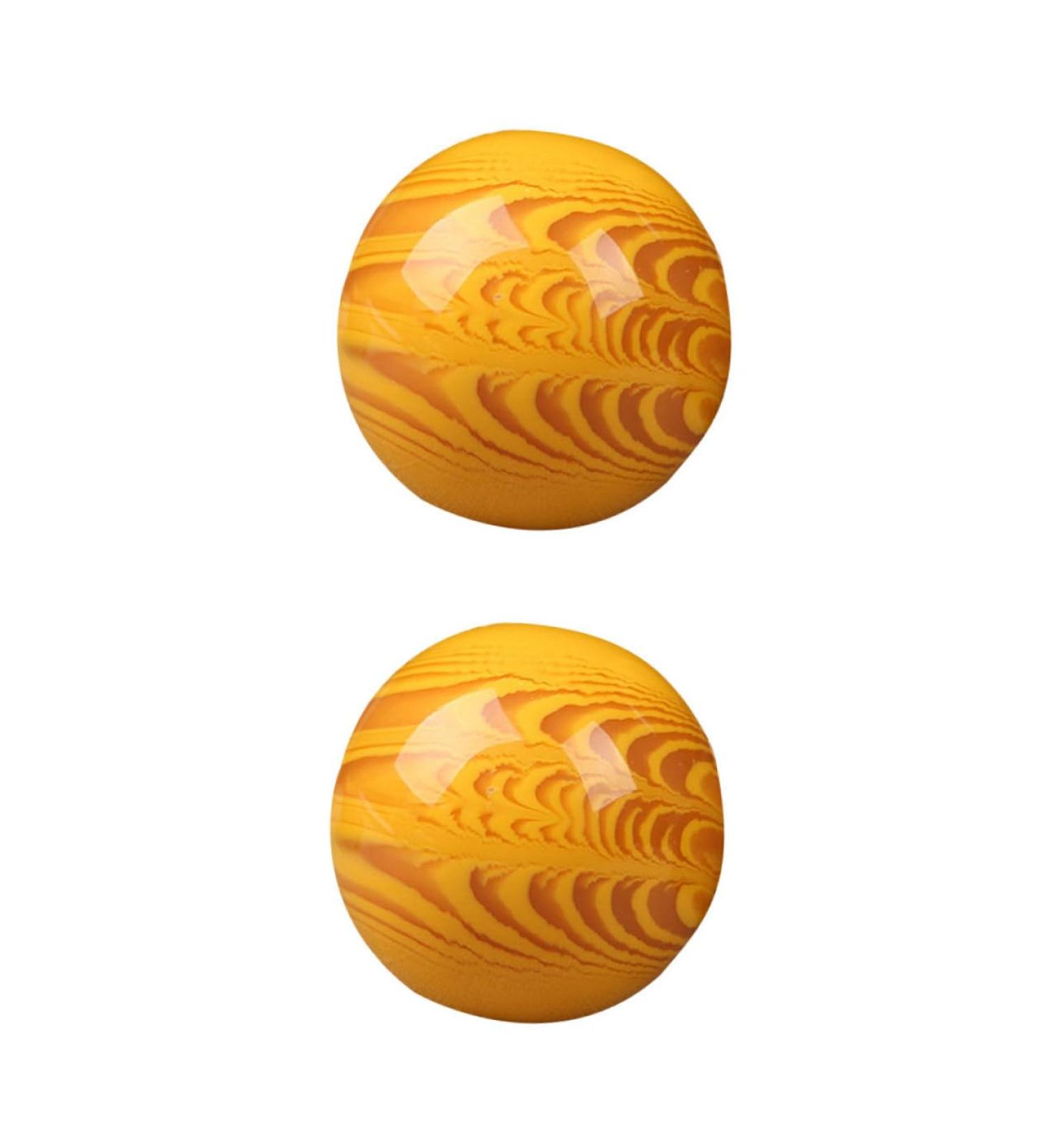 Gleavi 2ST Health Ball - Seeweide Finger Muscle Coach & Body Massage Quartz Baoding Bath Balls | Natural Resin Synthesis & Beeswax Yoga Massage Device - International Shipping Available - Buy Online on GoSupps.com