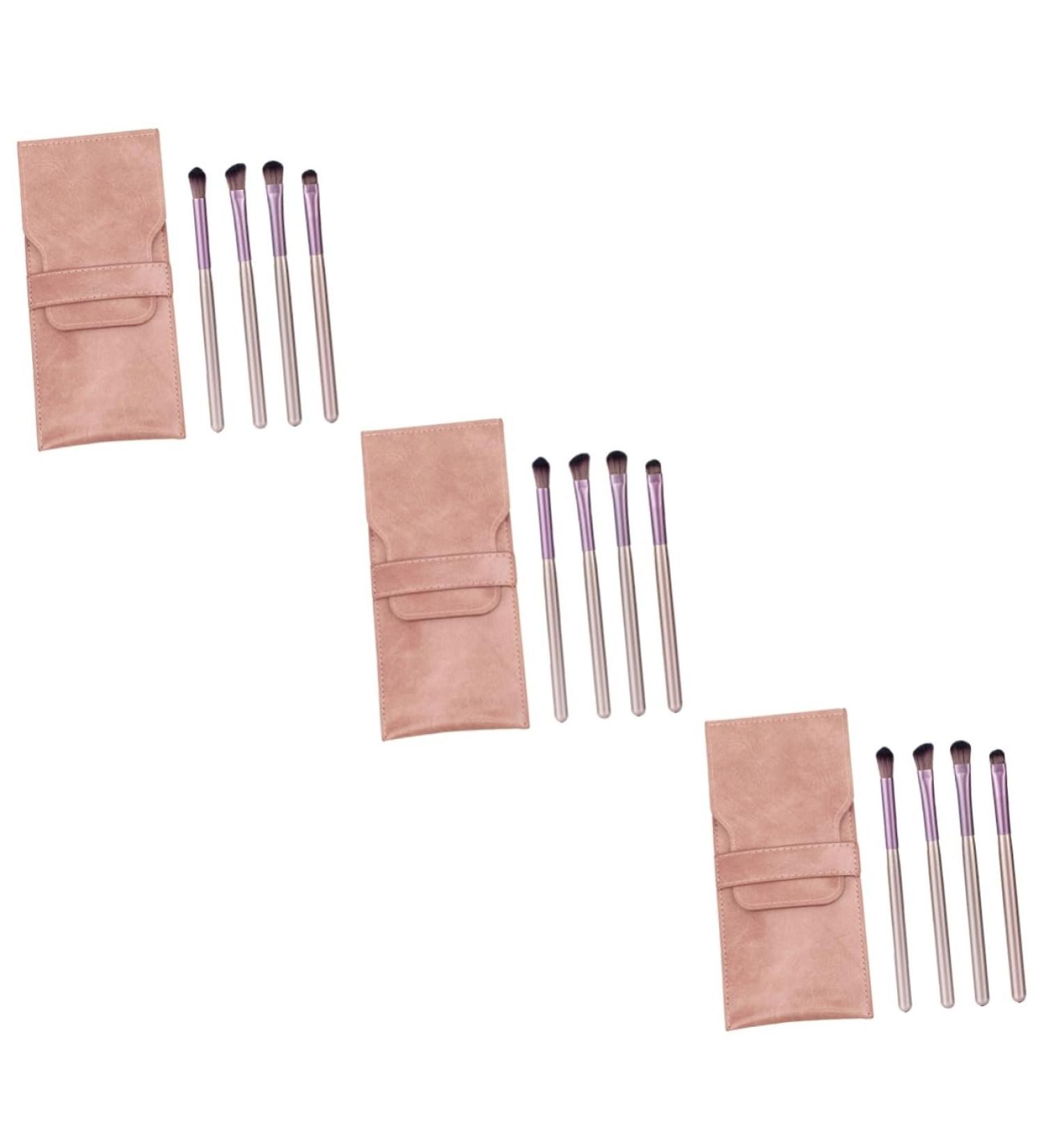 minkissy 3 Sets Eye Shadow Brush Set Professional Makeup Brushes Makeup Brushes Professional Different Brush Shapes Portable Makeup Brushes Eyeshadow Applicators Eye Crease Brush Girls Suit - Buy Online on GoSupps.com