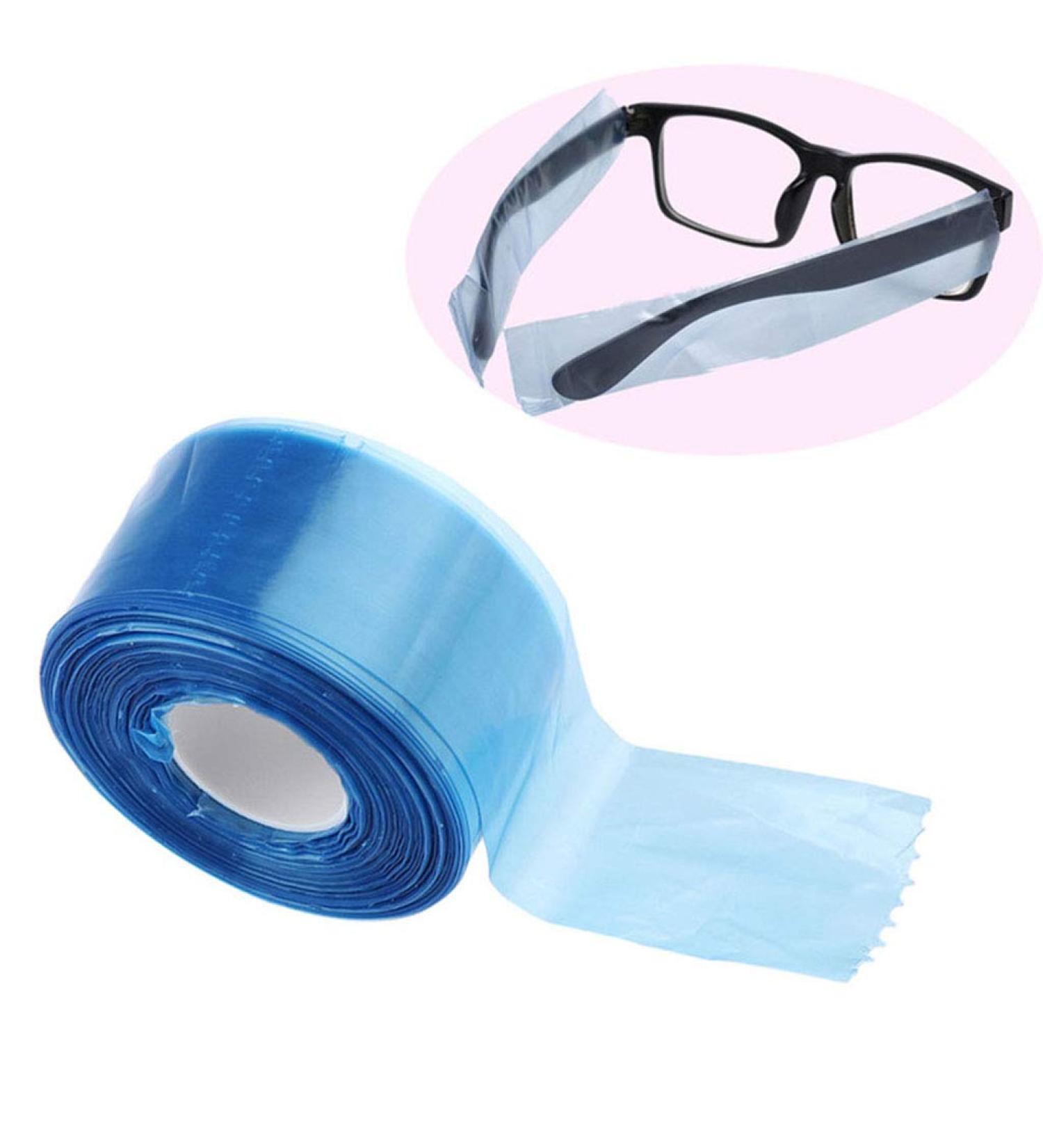 200 Pcs Disposable Eyeglass Temple Protectors - Blue Protective Covers for Eyewear | International Shipping - Buy Online on GoSupps.com