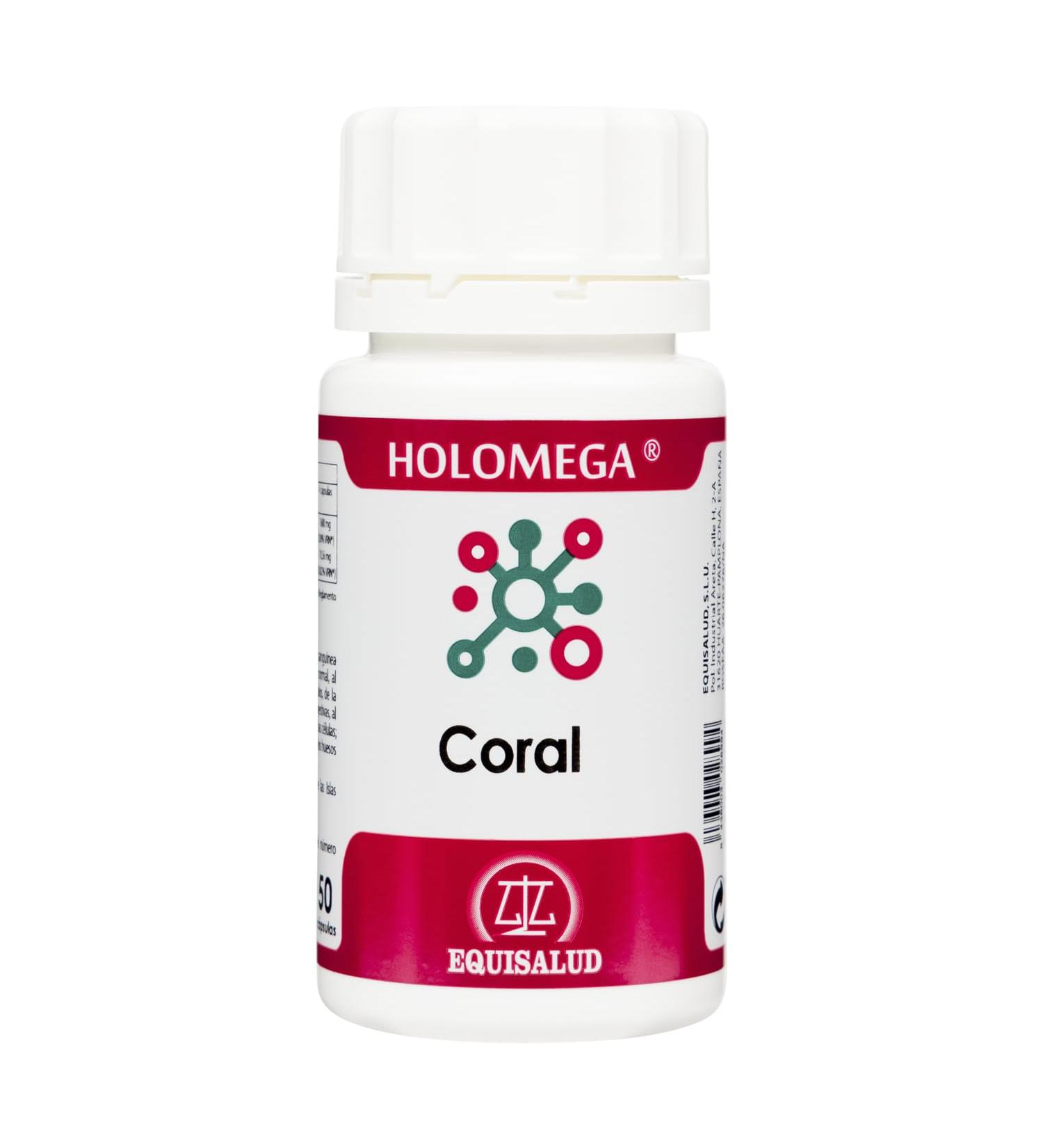 Equisalud HOLOMEGA CORAL 50 capsules - Buy Online on GoSupps.com