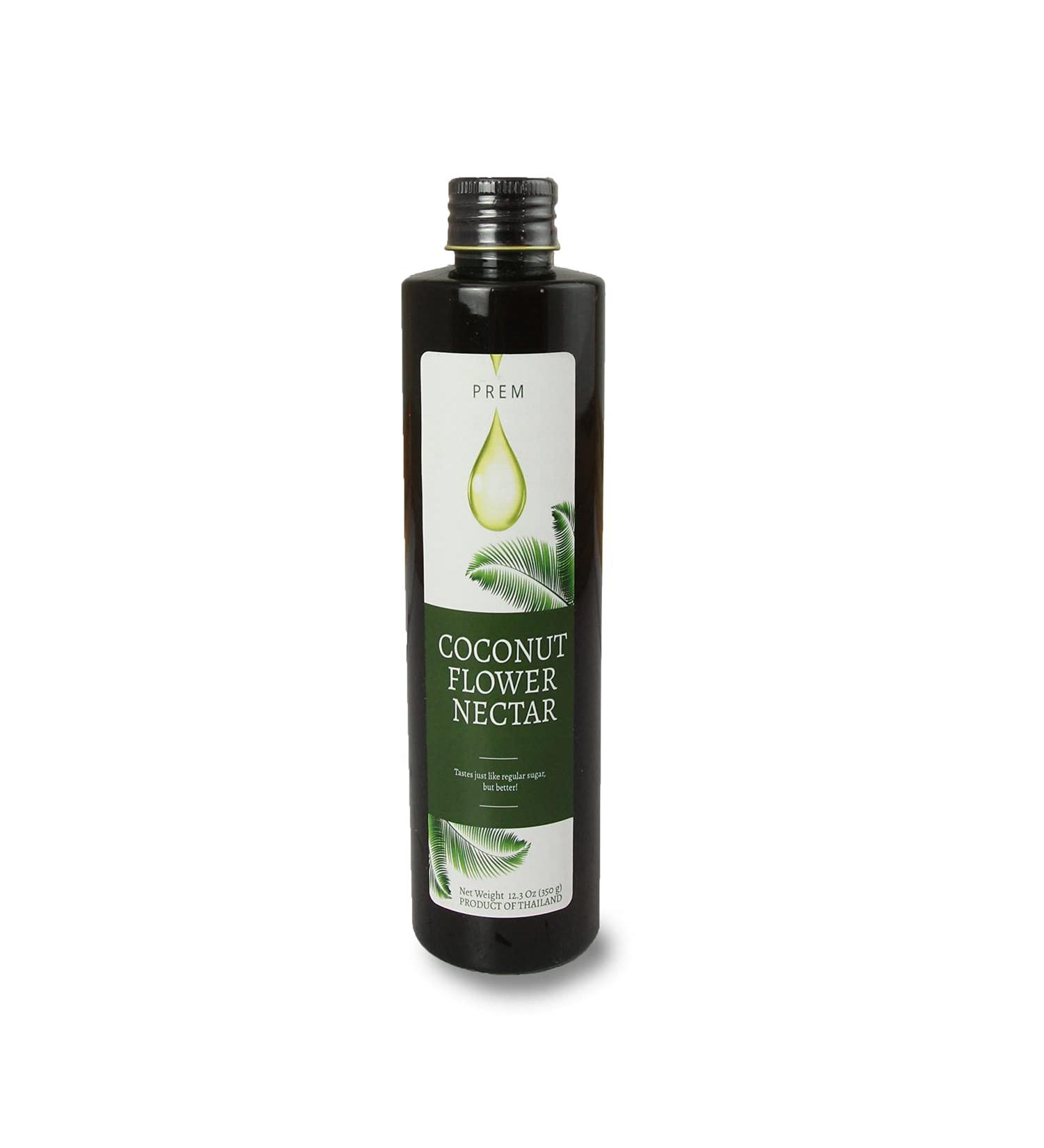 Prem All Natural Premium Coconut Flower Nectar - 12 oz (Pack of 1) - Buy Online on GoSupps.com