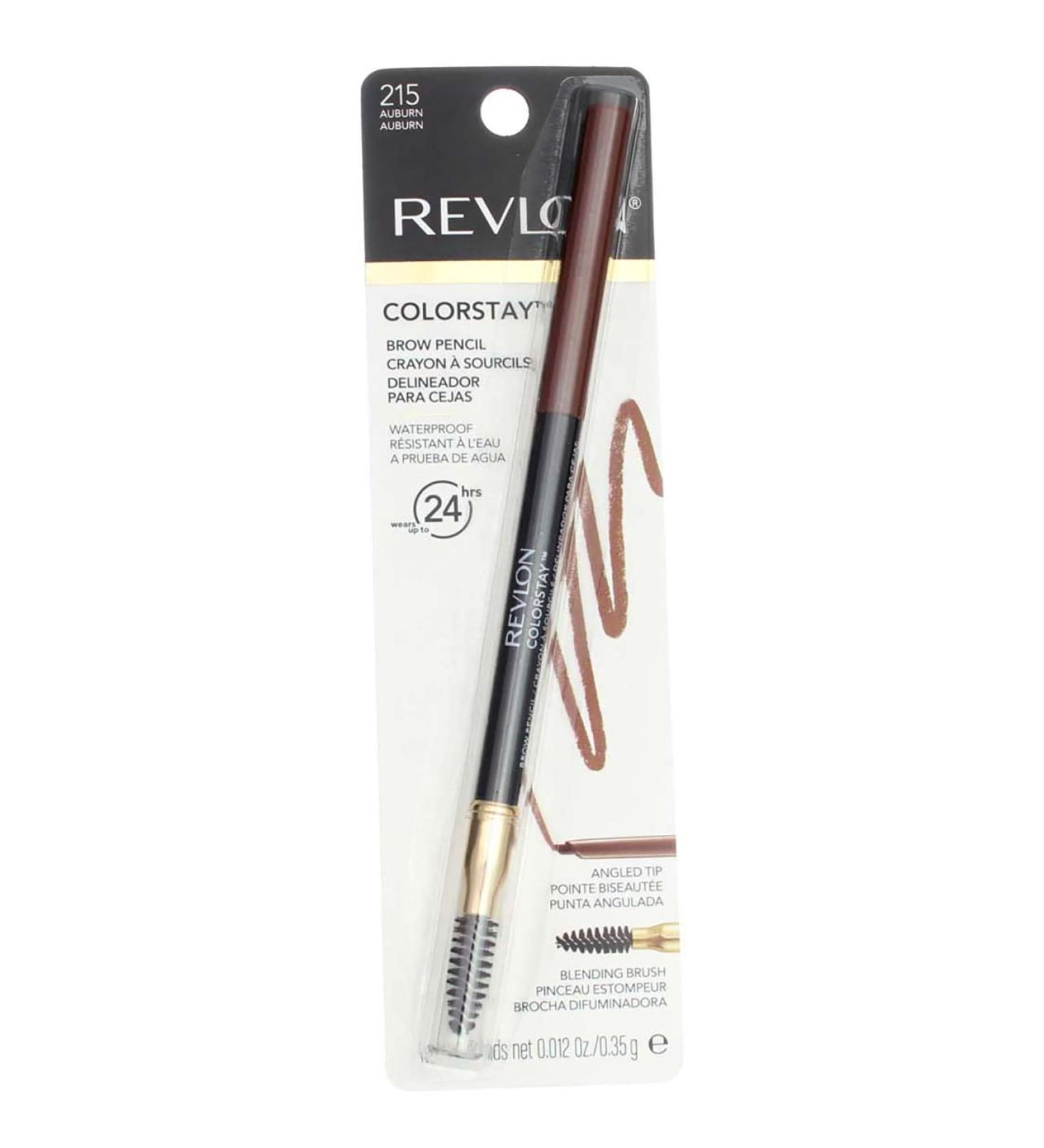 Revlon Colorstay Brow Pencil 7643-03 Auburn 0.012oz - Buy Online on GoSupps.com
