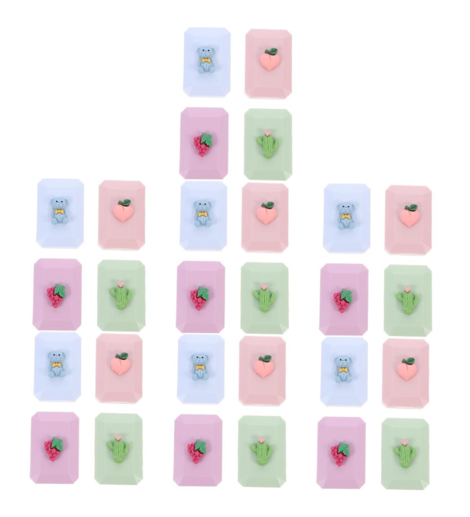 Solustre 28 STK Colored Contact Lens Container Set - Eye Case Storage with Suction Rod - Macaron Plastic Design for International Shipping - Buy Online on GoSupps.com
