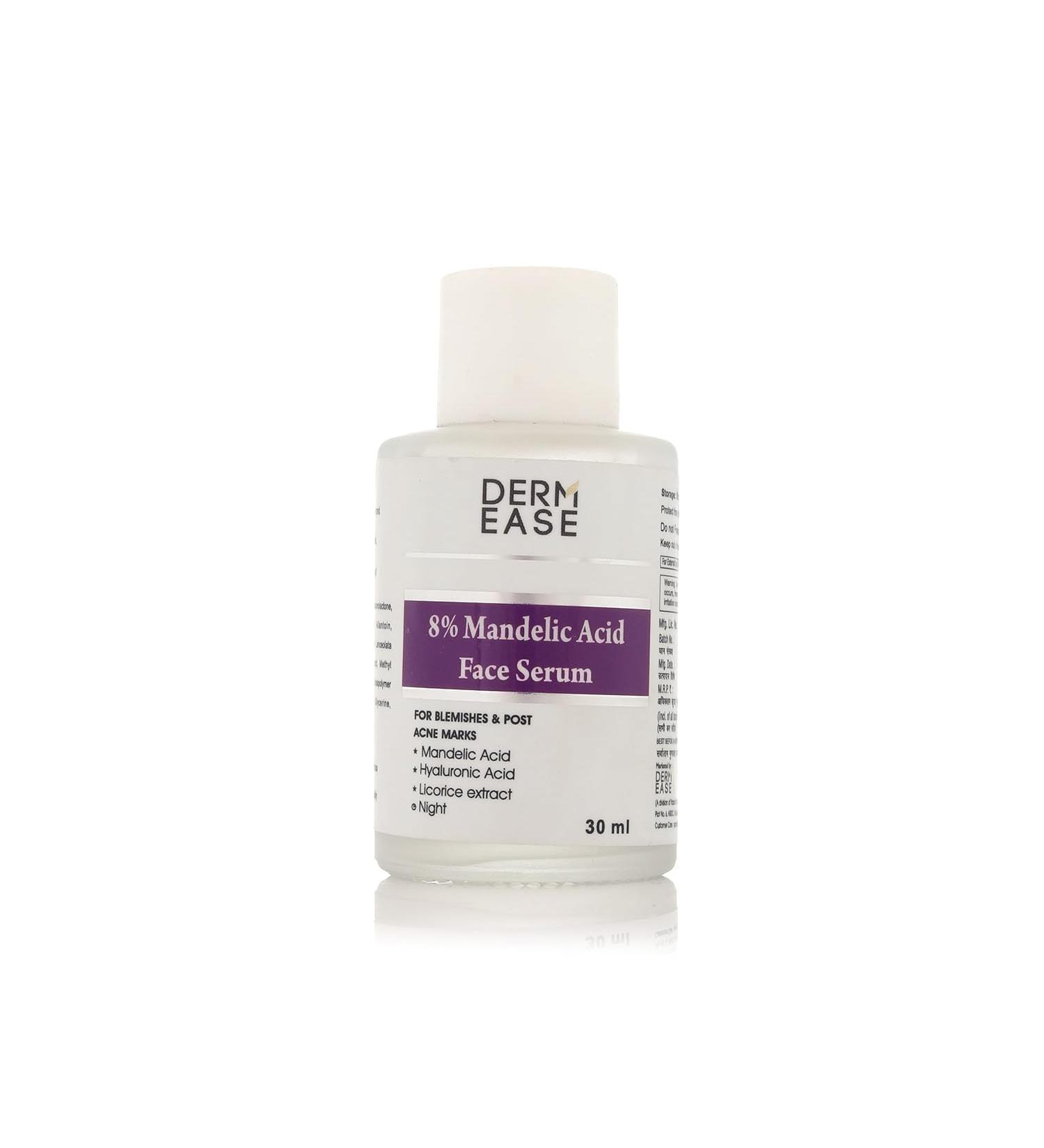 8% Mandelic Acid Face Serum 30 ML | Face Serum for Blemishes & Reduces Acne Dark Spots (Buy 2 Quantity Get 1 Quantity Free) - Buy Online on GoSupps.com