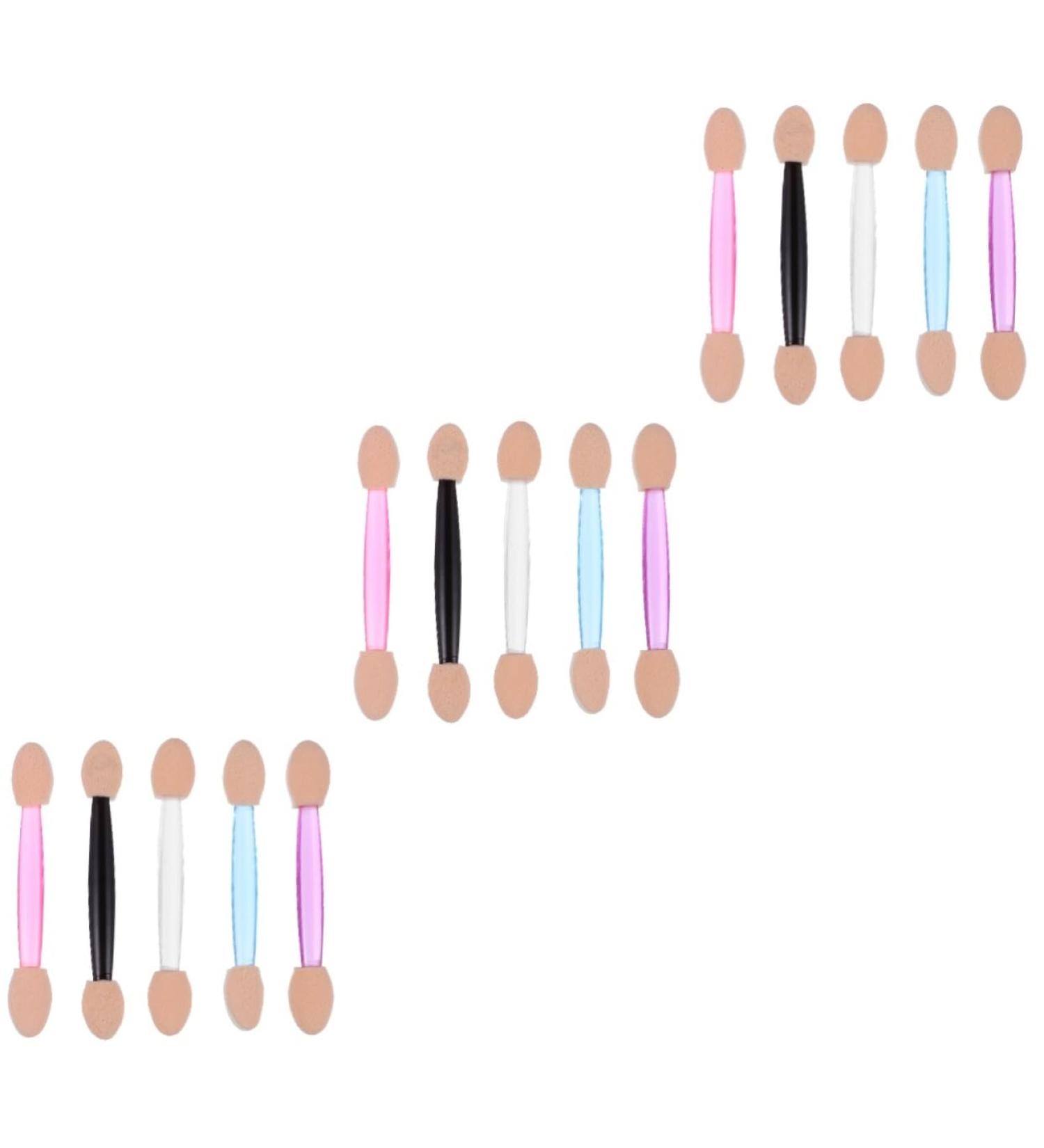 MAGICLULU 750 Pcs 5 Boxes Double Ended Eyeshadow Brush Creamy Eyeshadow Double-ended Eyedhadow Brush Boxed - Buy Online on GoSupps.com