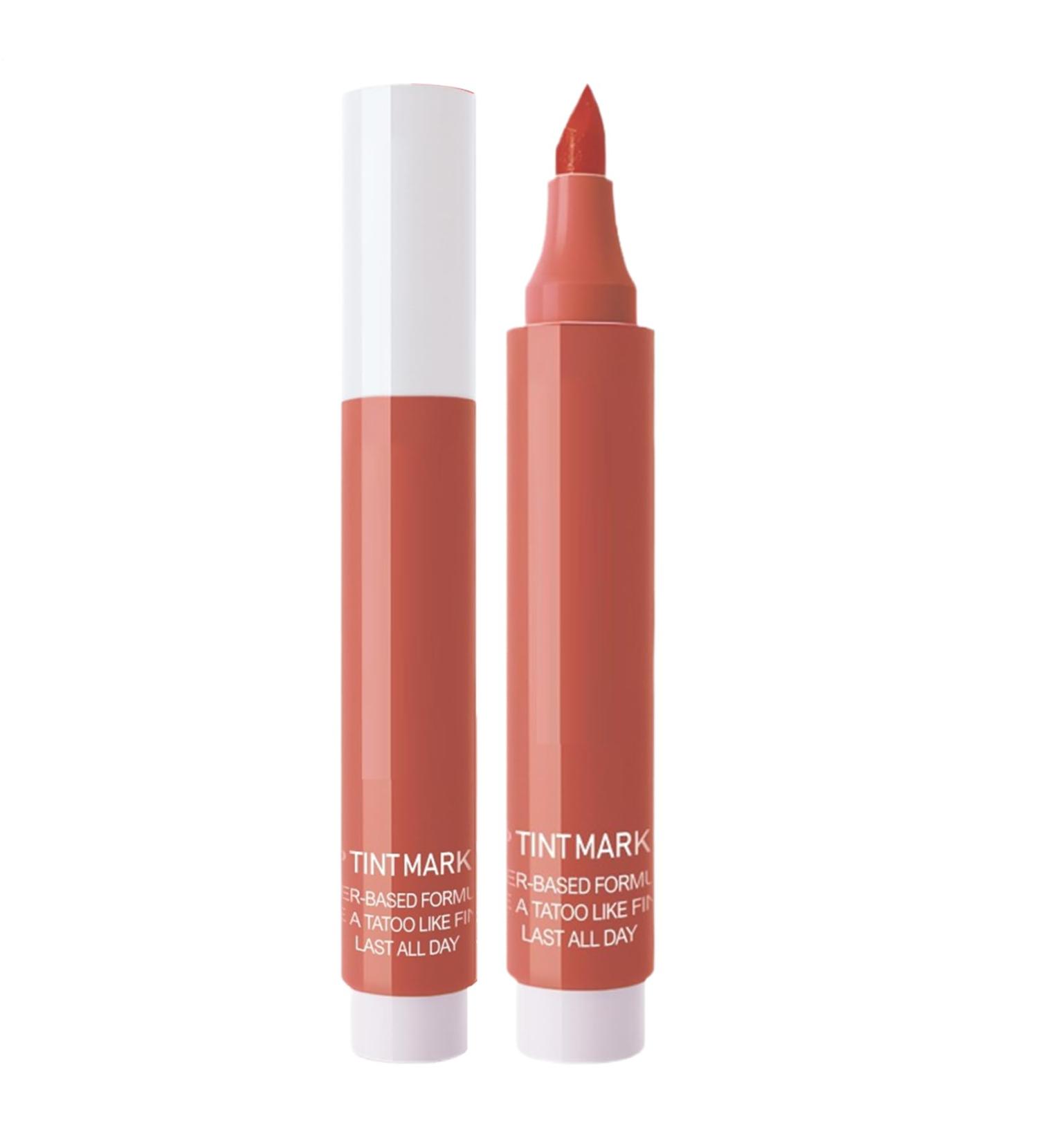 Lip marker - Long-lasting all-day lip color moisturizing and waterproof lip pen for women and girls natural smudge-proof finish for lipstick makeup. - Buy Online on GoSupps.com