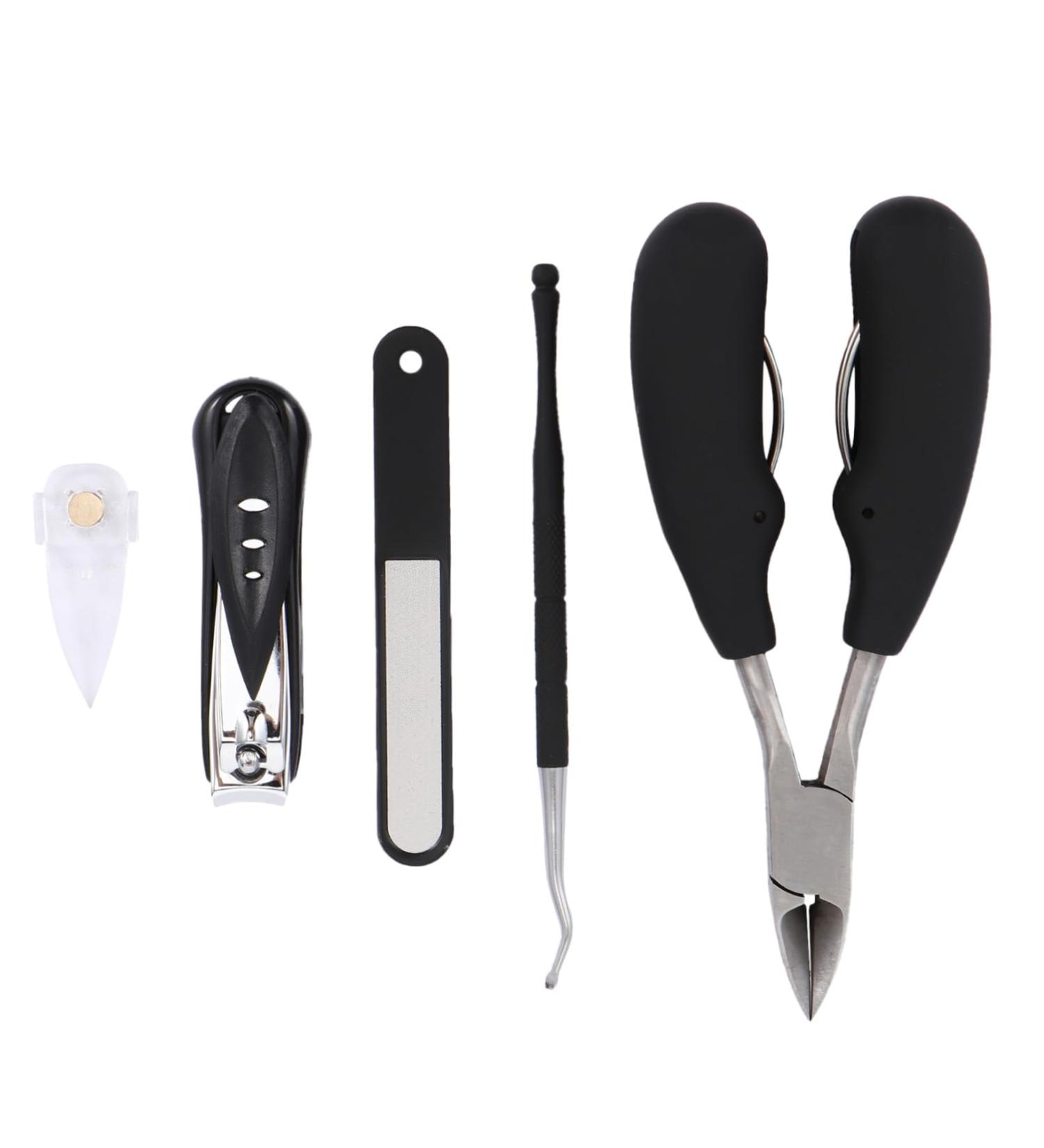 POPETPOP 1 Nail Trimming Set Stainless Steel Major Miss Suite 13X7.8cm Black - Buy Online on GoSupps.com
