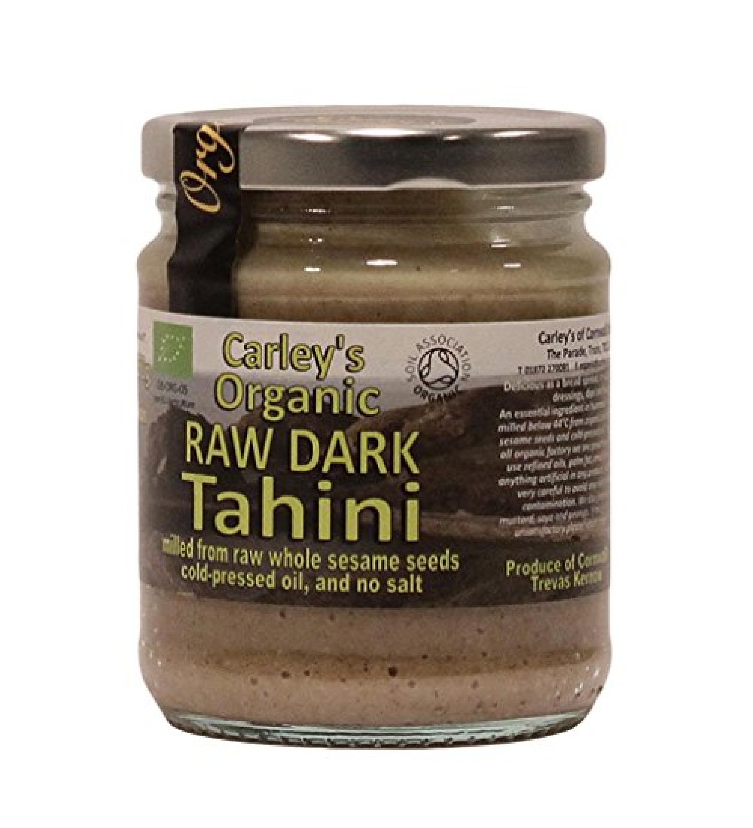 Carley's Organic Raw Fair Trade Dark Tahini 250 g
